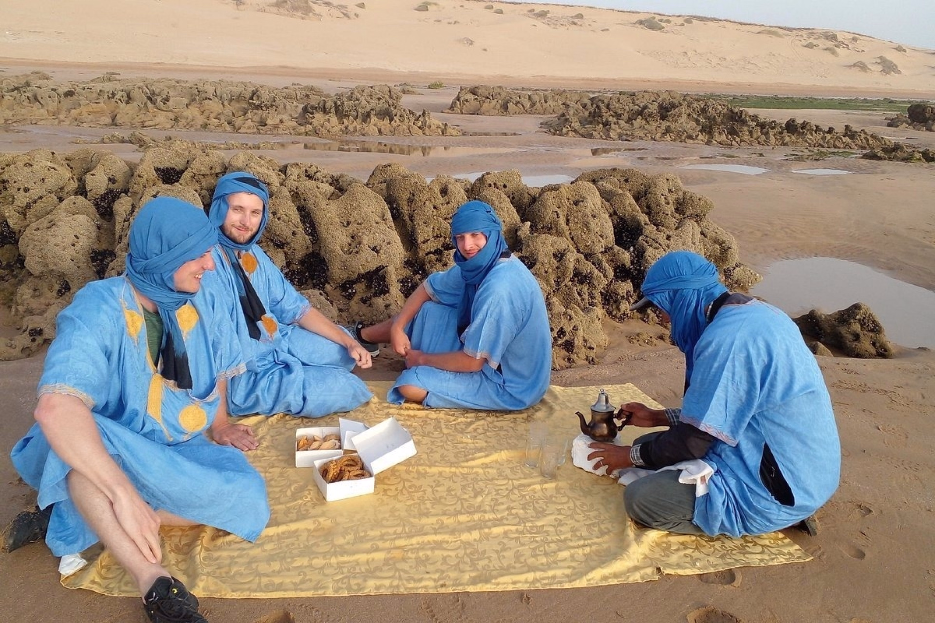 Randonnée de 6 jours le long de la côte atlantique marocaine