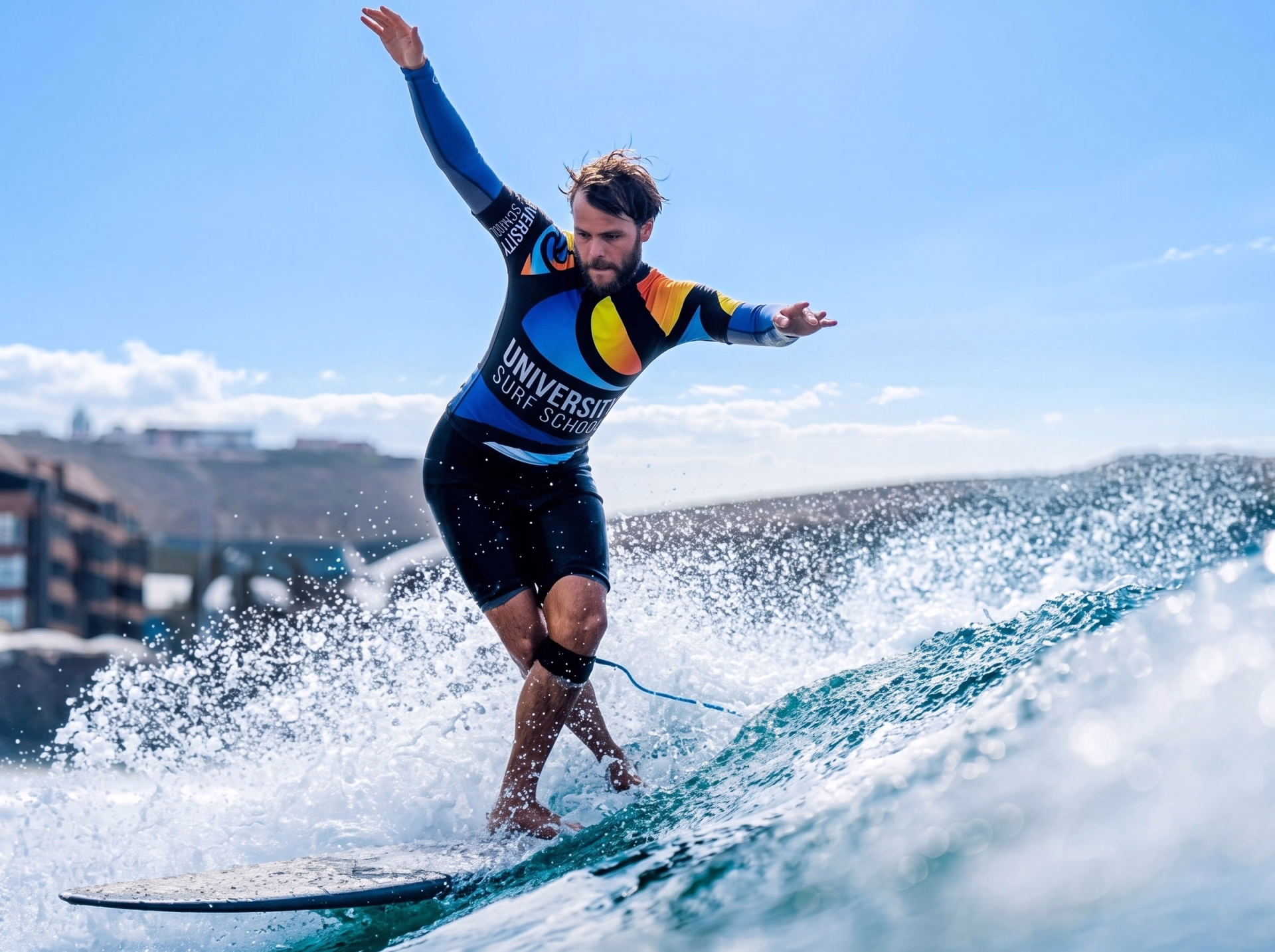 Perfectionnement longboard et ambiance surf aux Canaries
