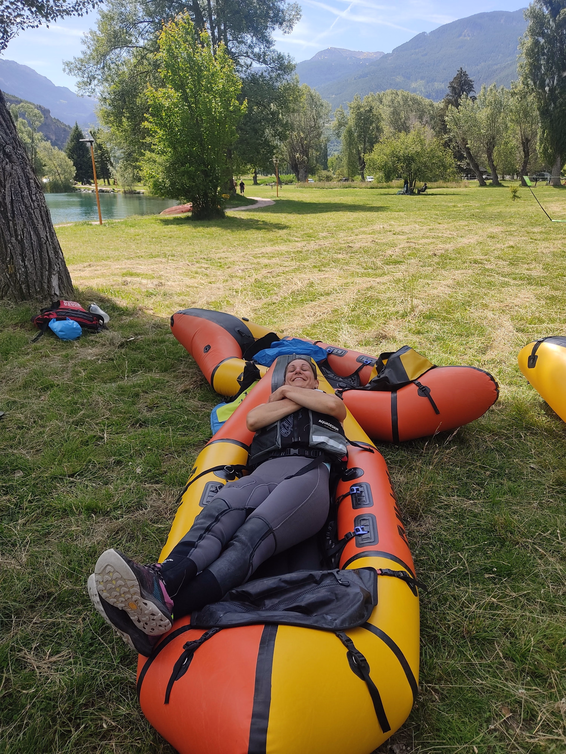 Camp de base Outdoor et multi-actvités au bord de la Durance