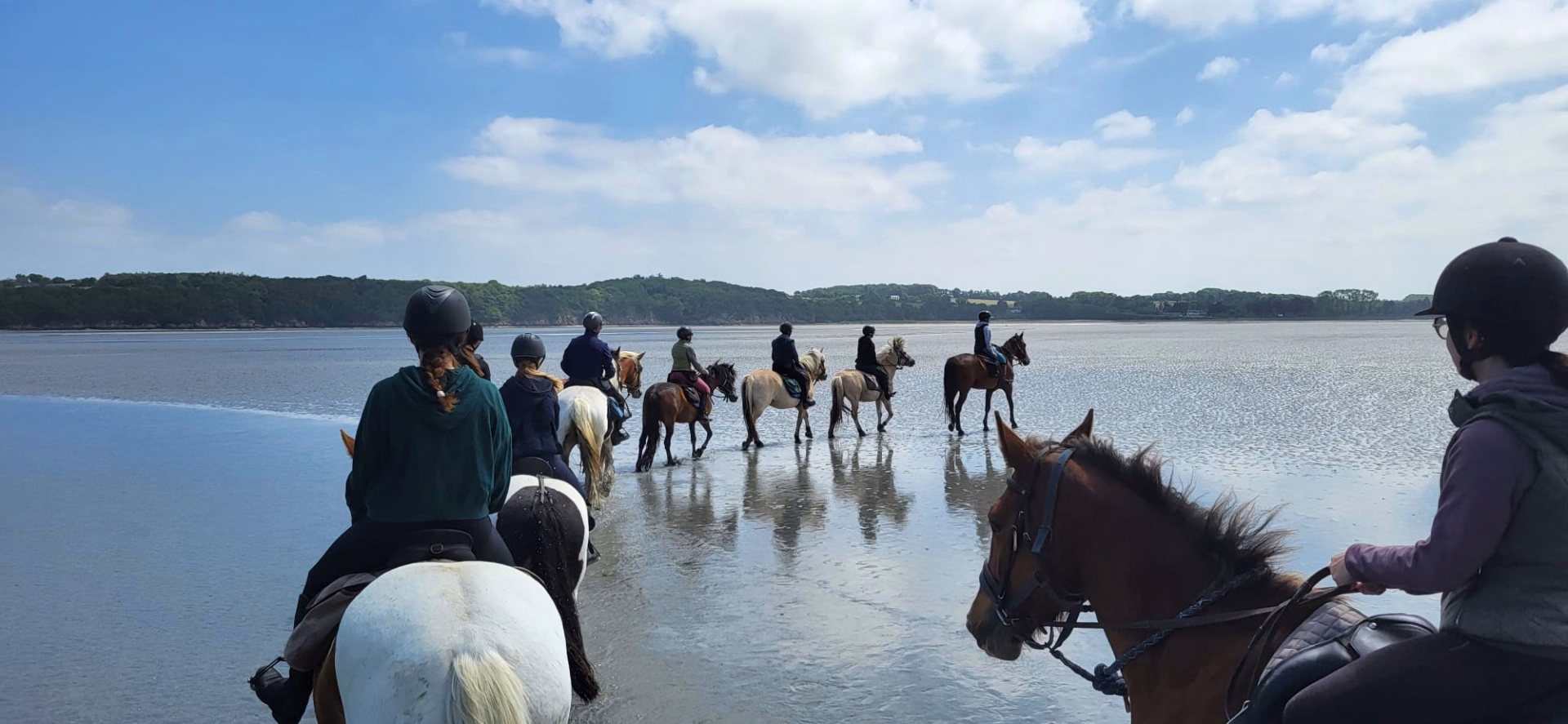 Randonnée équestre de 2 jours en Bretagne et nuit en yourte