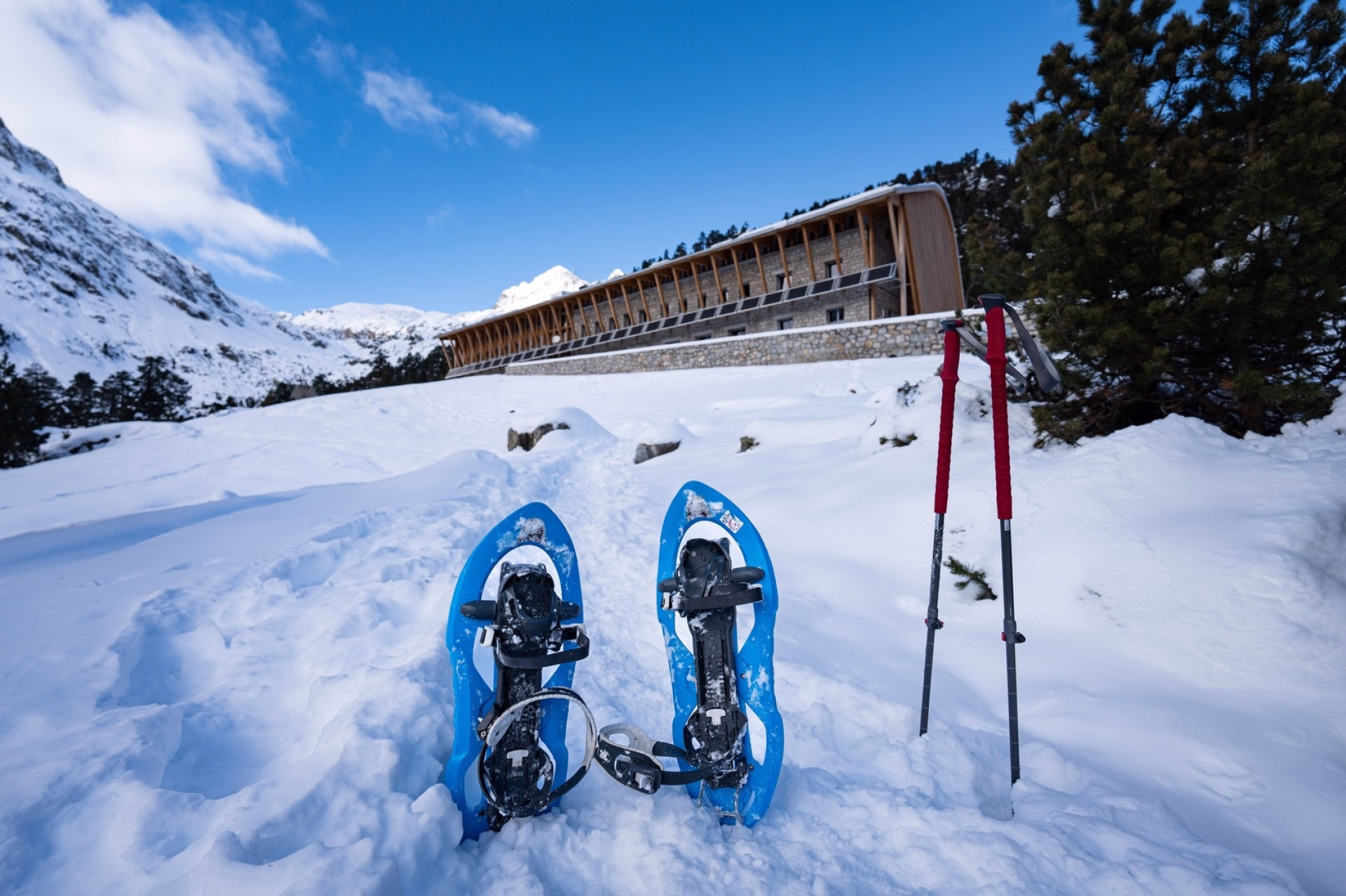 Schneeschuhwanderung zum Jahreswechsel in der Wallonischen Schutzhütte