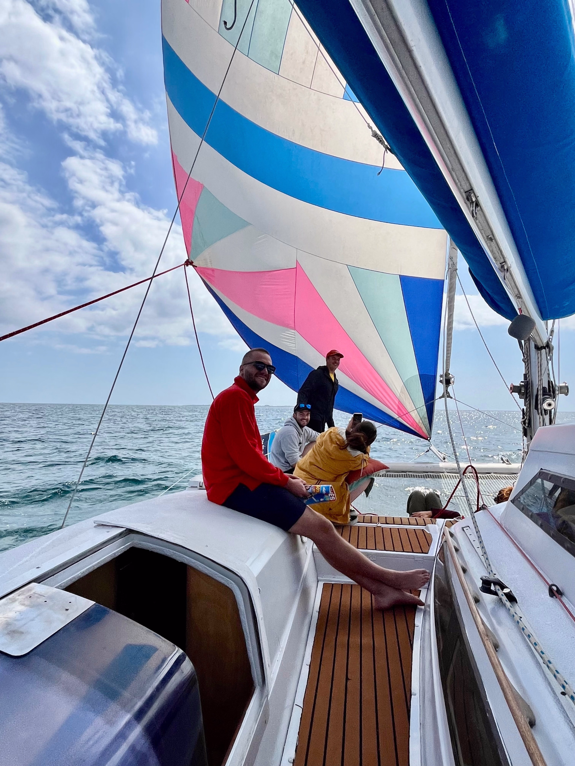 Week-end apprentissage de la voile habitable en Bretagne Sud