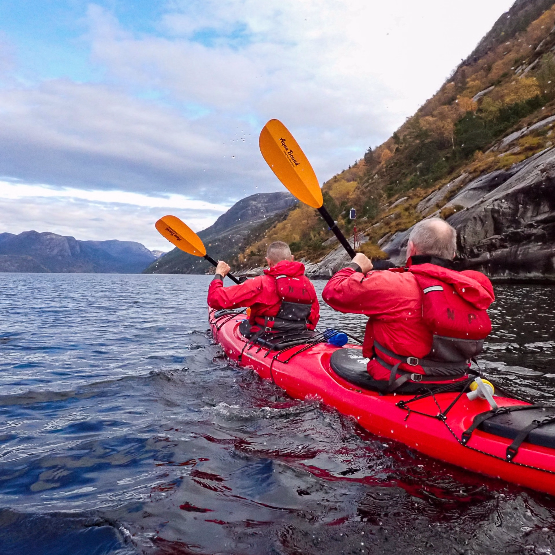 Randonnée, kayak et camping dans les fjords norvégiens