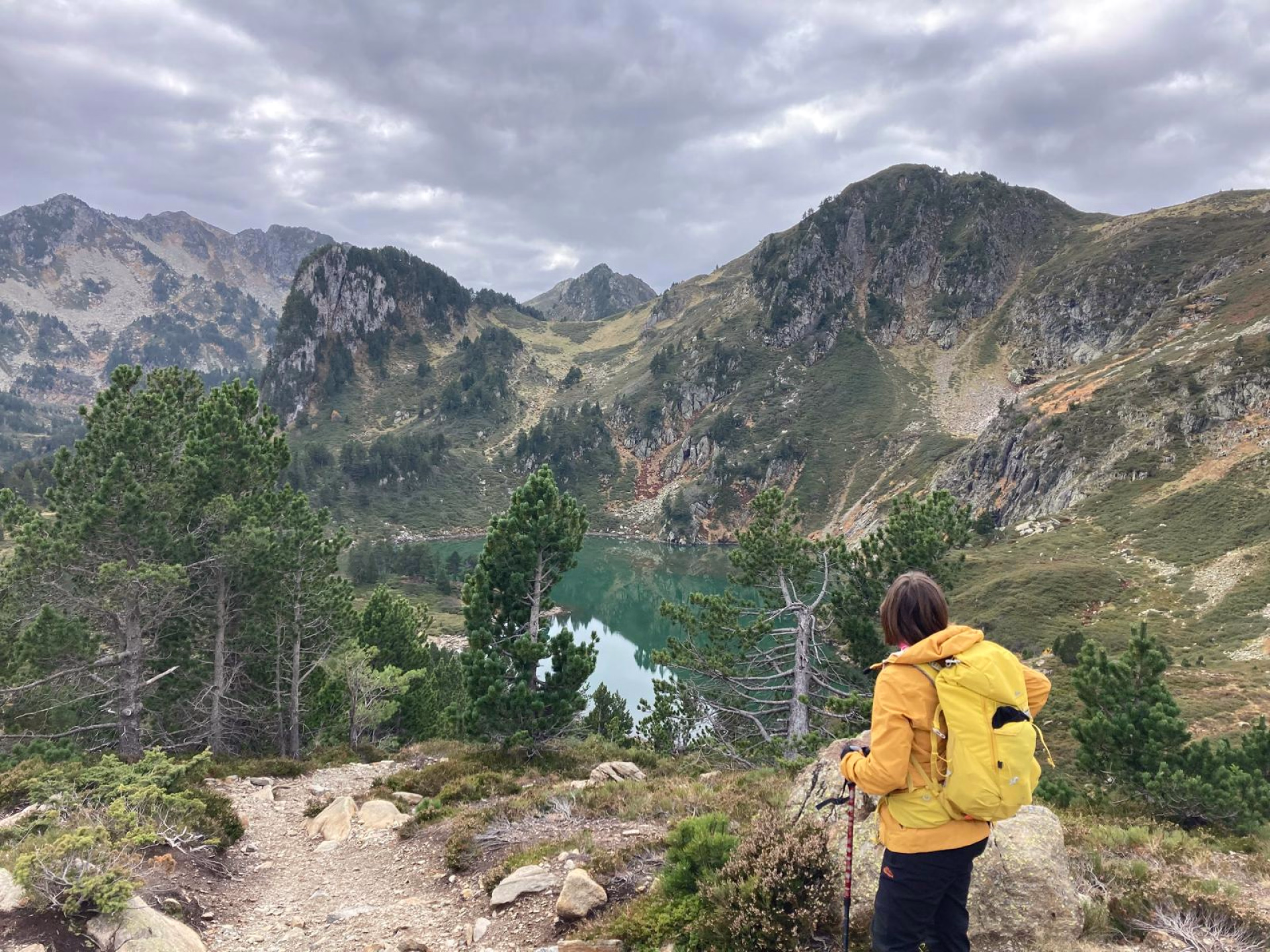 Paysage de montagne dans les Pyrénées