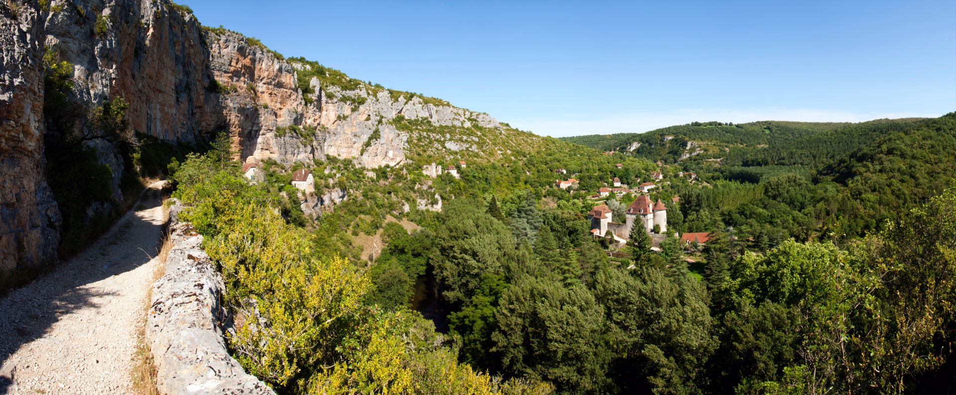 St Jacques de Compostelle, de Figeac à Cahors par la voie du Célé