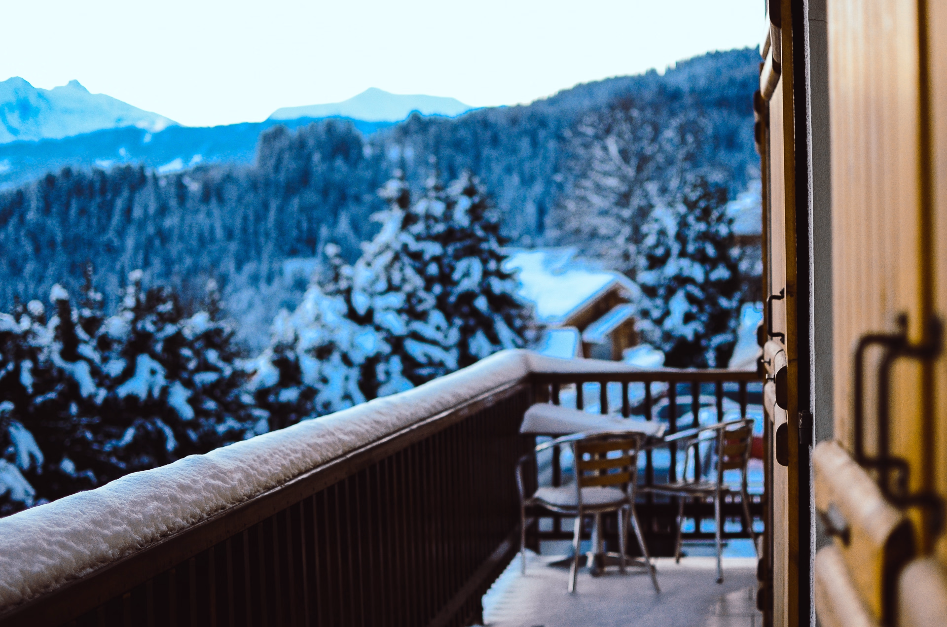 Escapade randonnée en liberté à Cordon face au Mont-Blanc