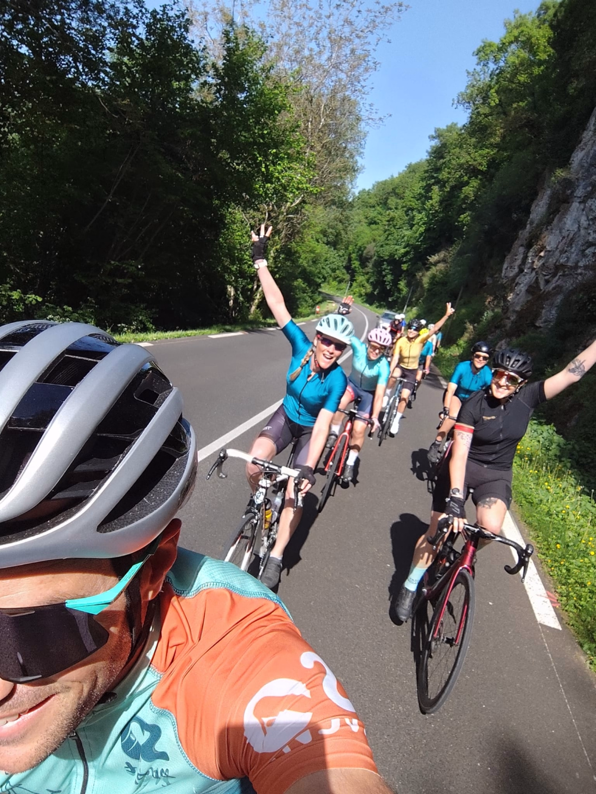 Weekend vélo de route 100% filles dans le Lot