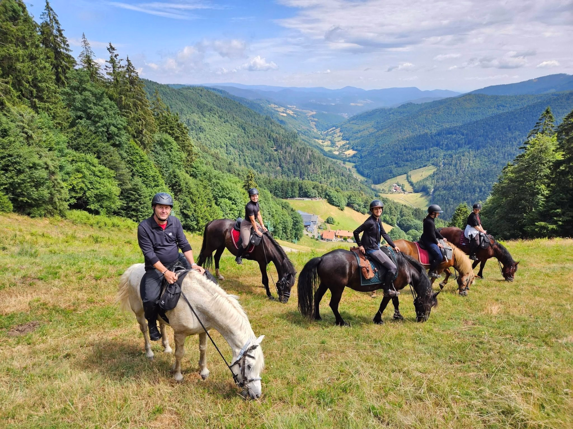 Week-end équitation dans les Vosges: balades, panoramas et détente