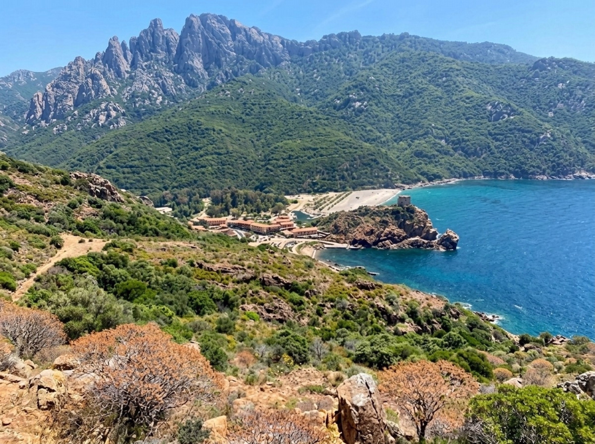 Le Cap Corse avec transfert des bagages