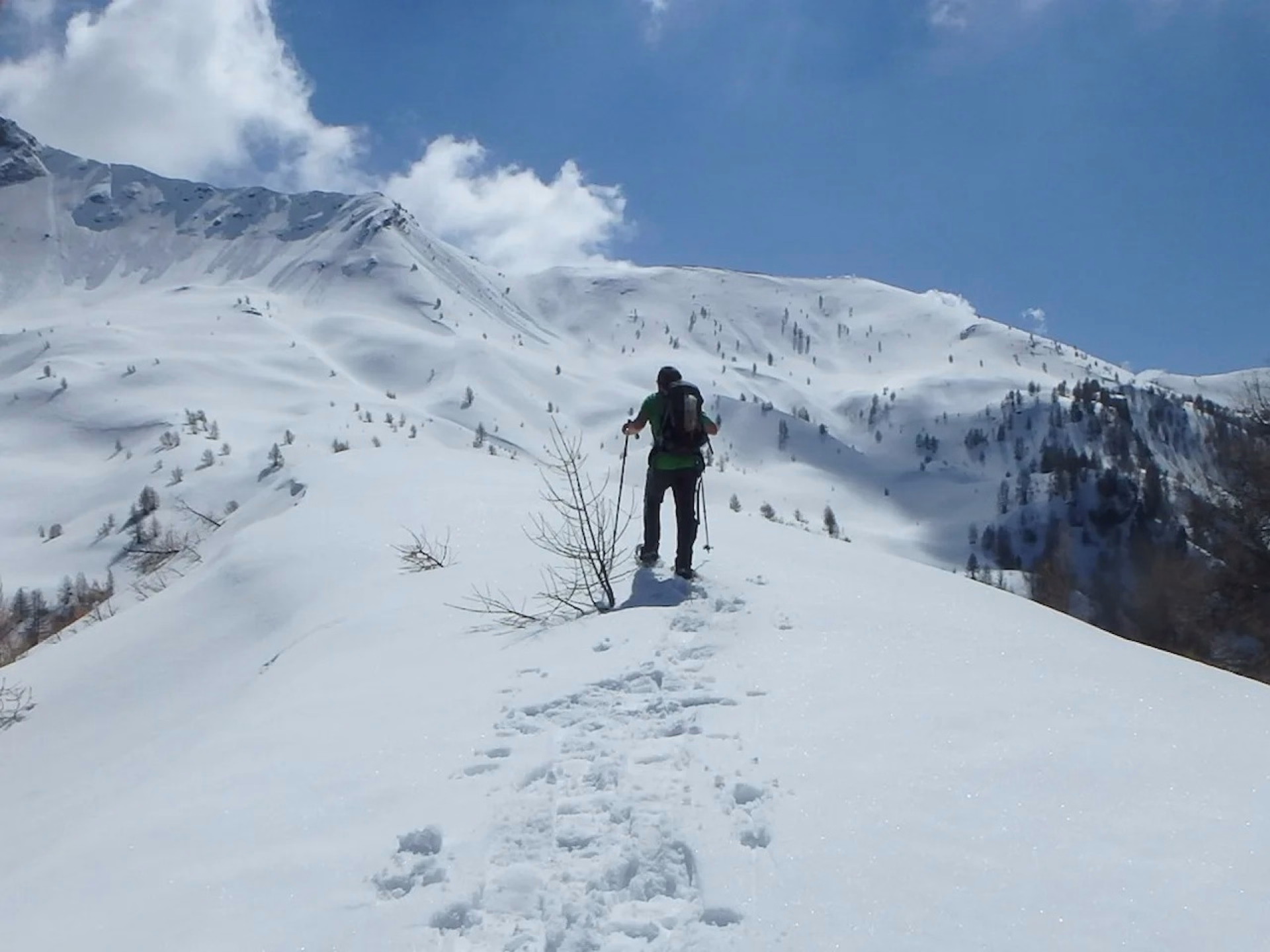 Raquettes et gastronomie dans les Ecrins