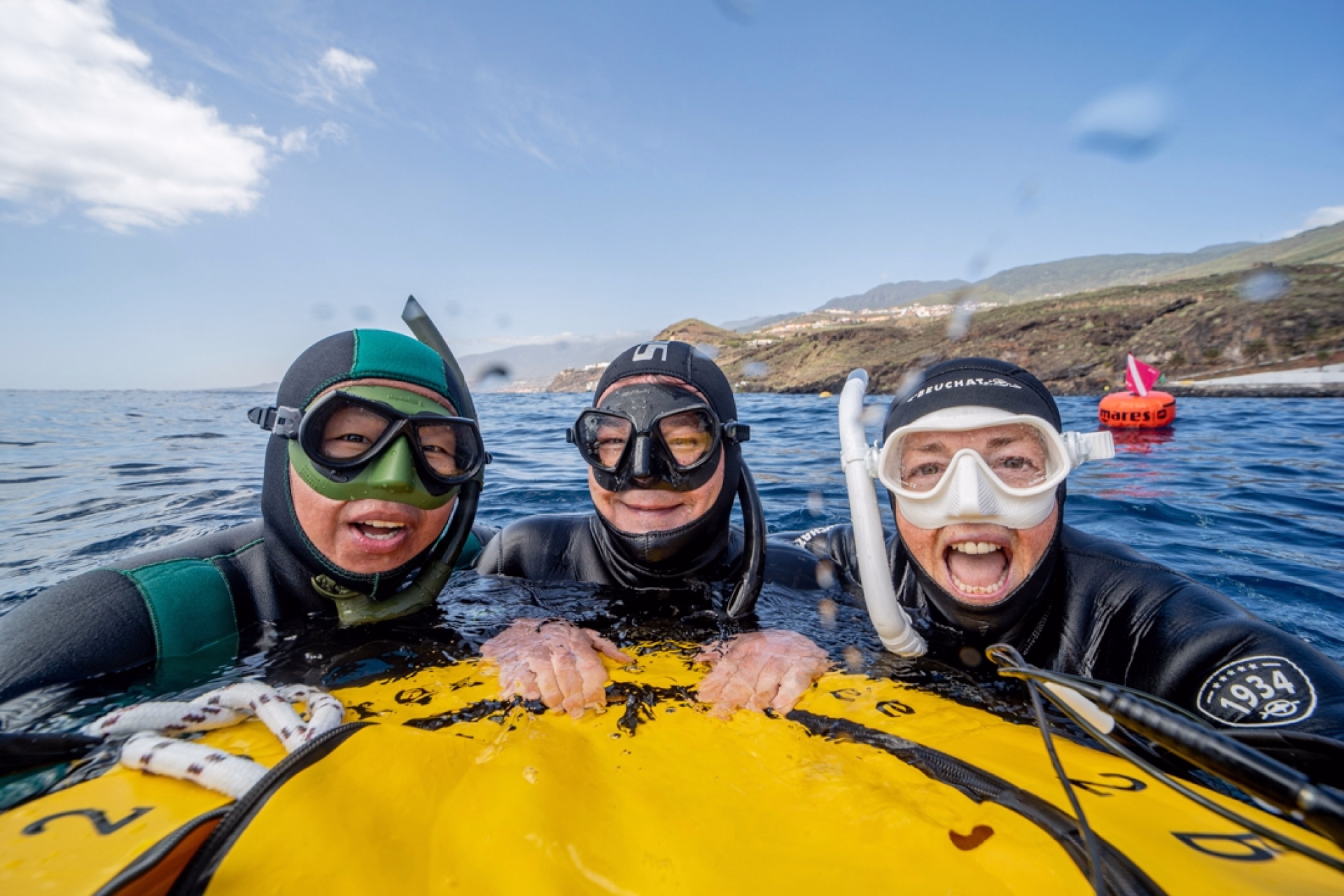 Stage d’apnée débutant et exploration marine à Tenerife