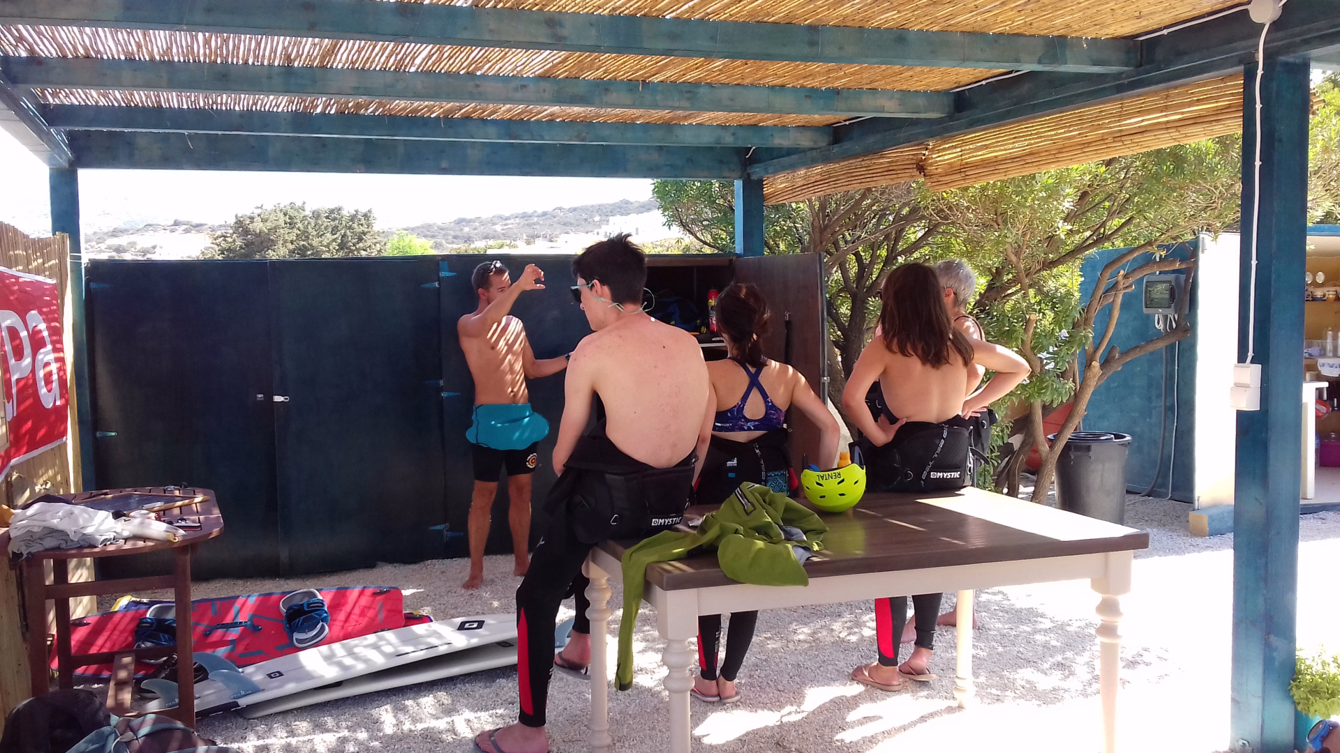 Coaching et perfectionnement en kitesurf à Naxos