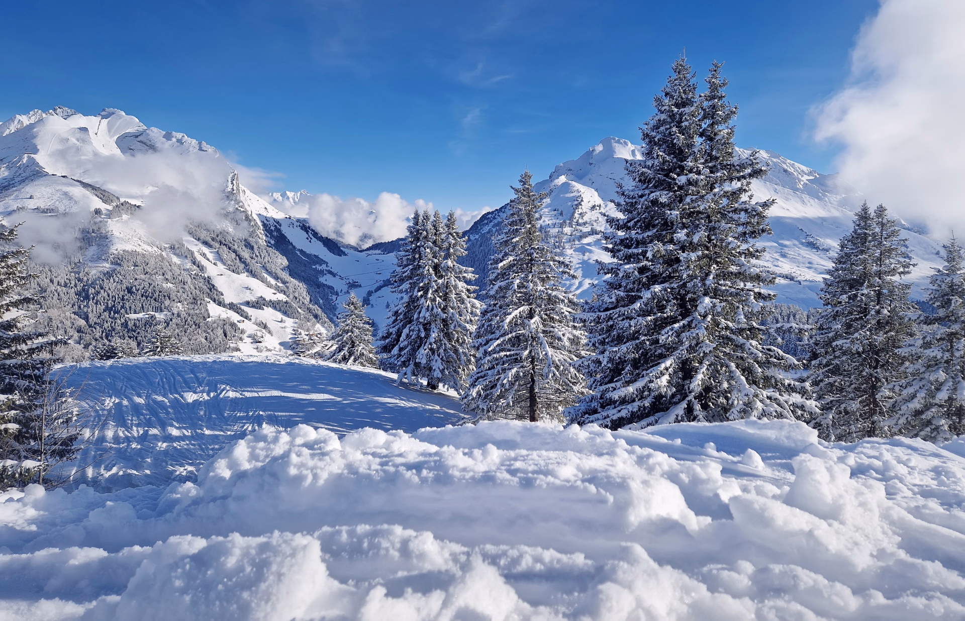 Monts et Merveilles du Beaufortain en raquettes à neige