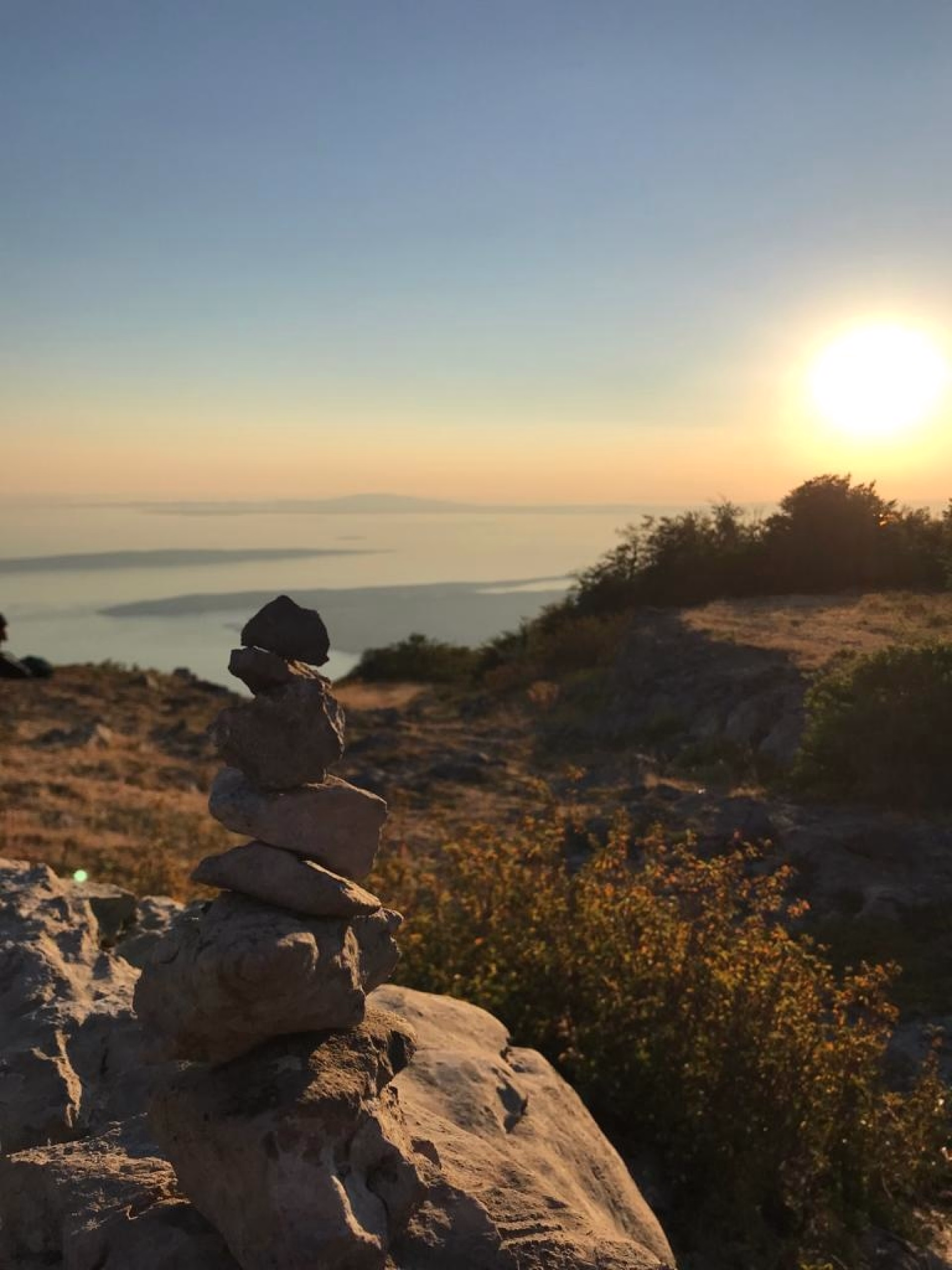 Aventure de randonnée en autonomie de refuge en refuge en Croatie