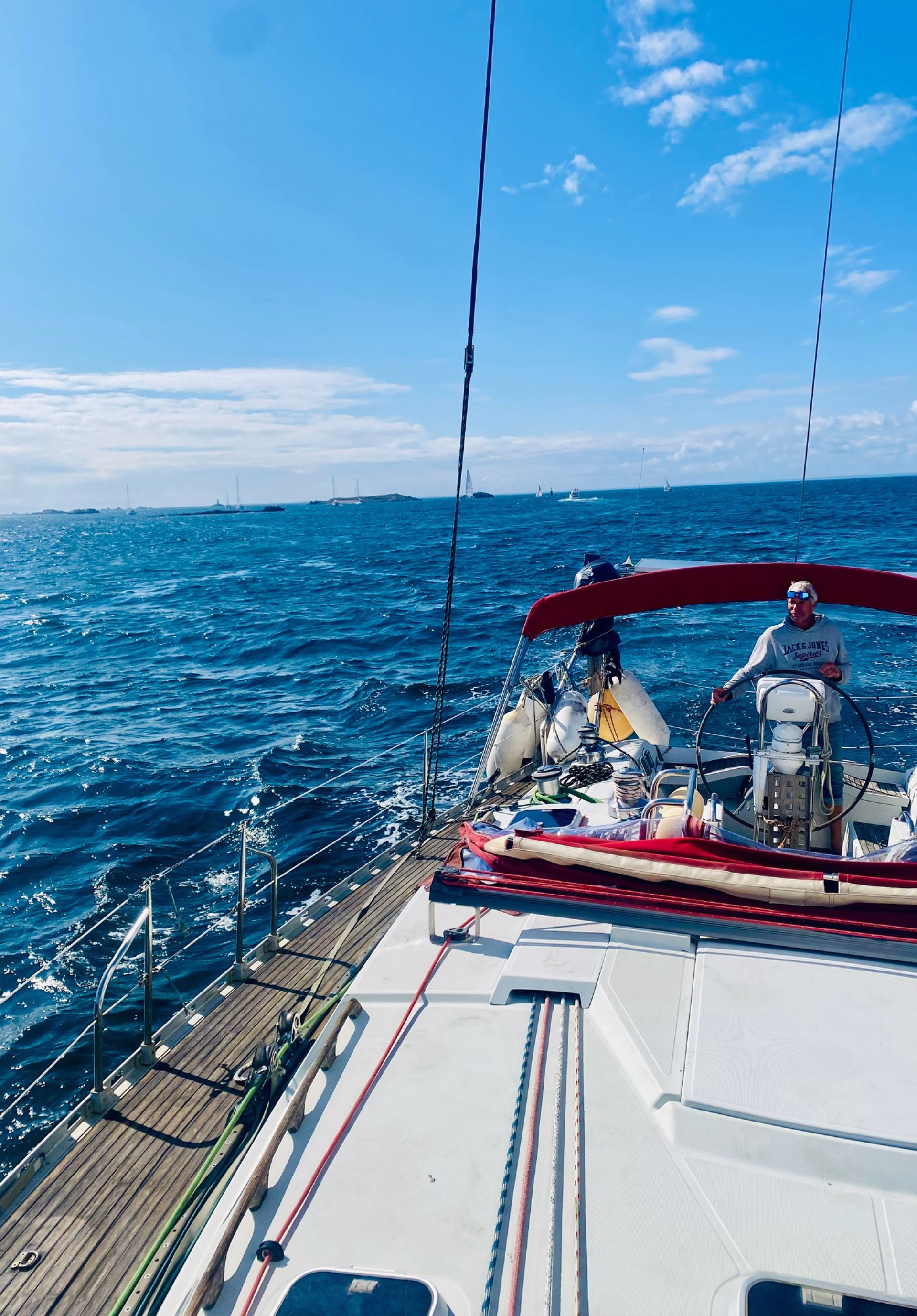 Stage croisière îles de Bretagne Sud