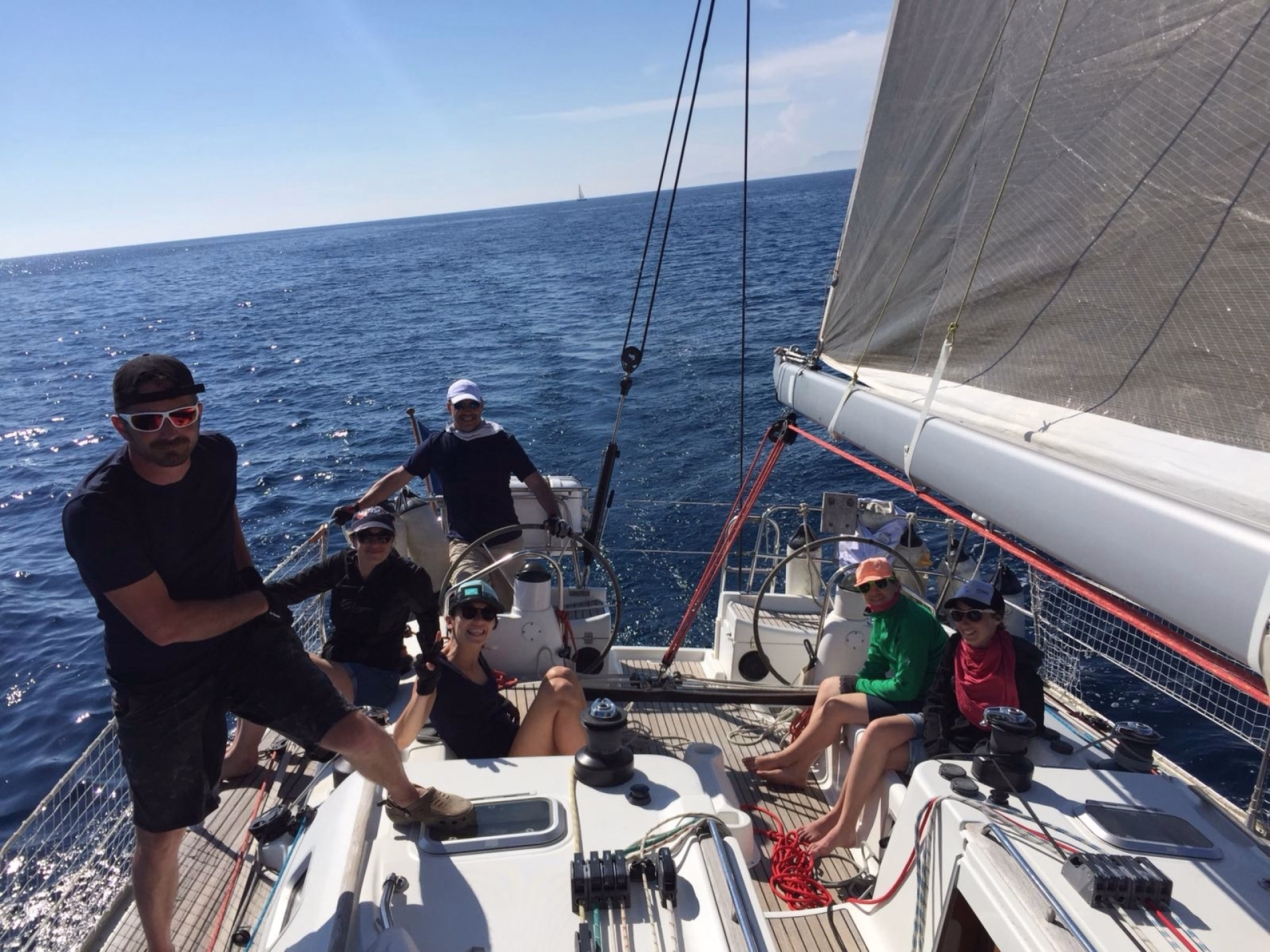 Stage de voile croisière 7 jours en Méditerranée départ de Golfe Juan