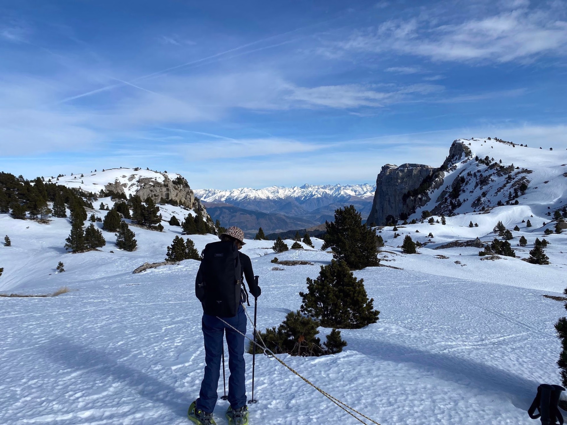 Raquettes, pulka et bivouac dans le Vercors