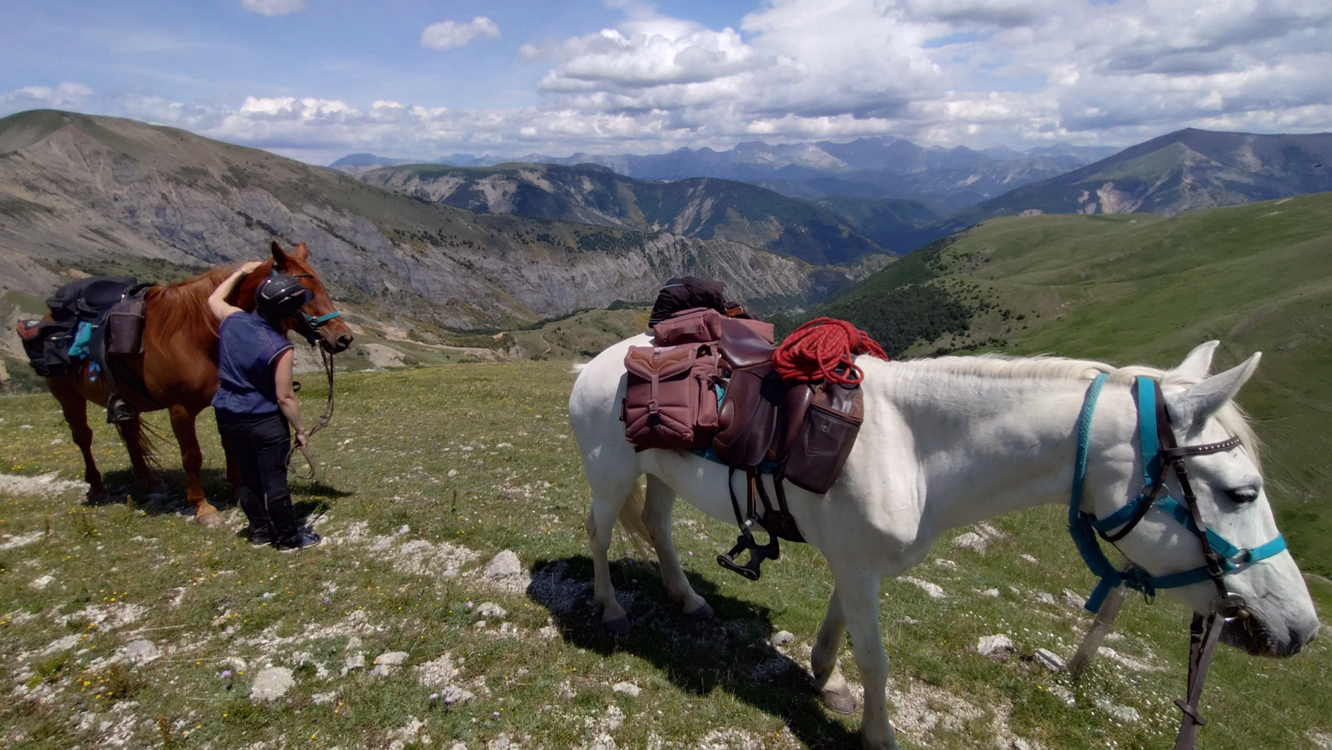 Tour des Monges à cheval