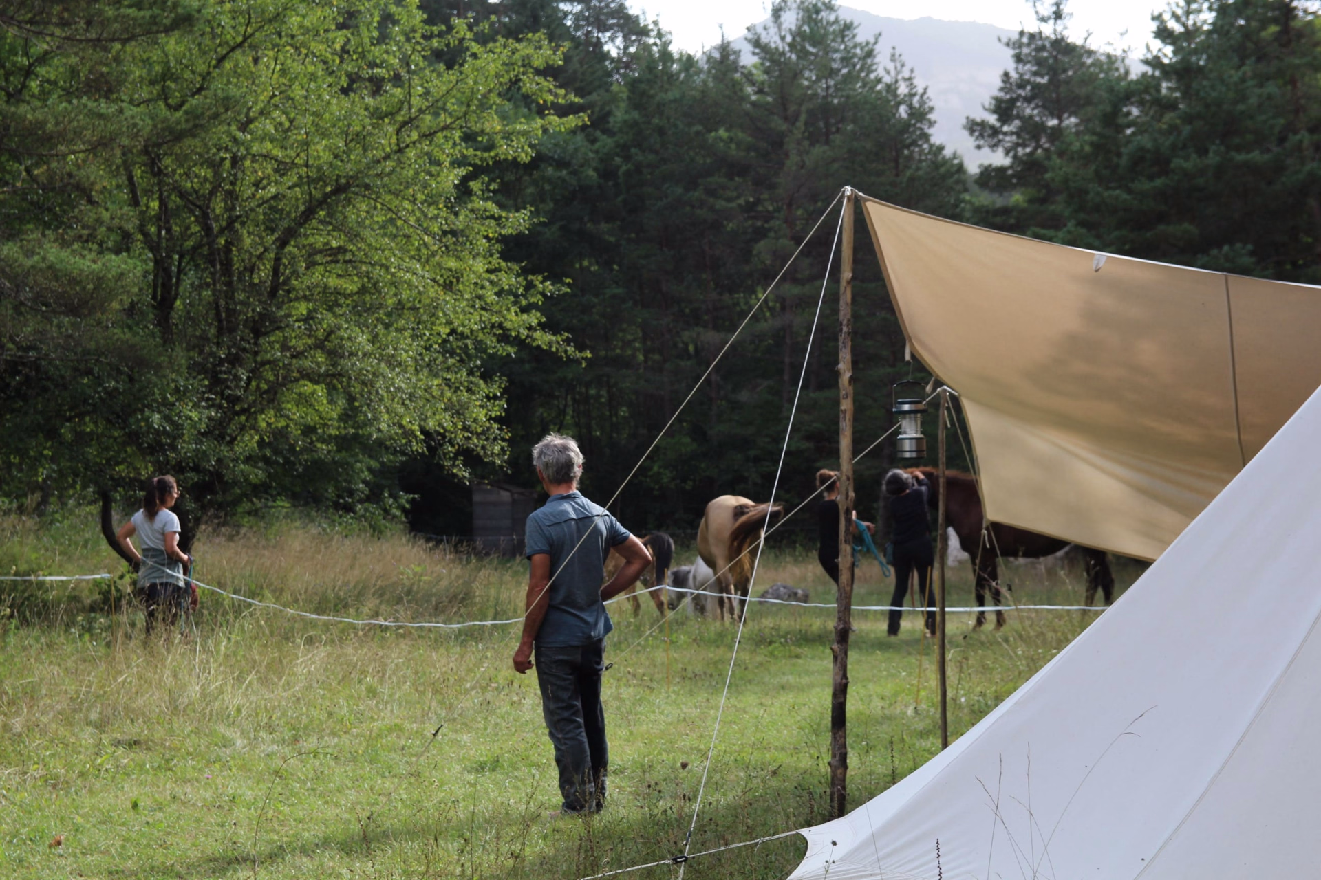 ⛺️ Bivouac/tente - Jour 1