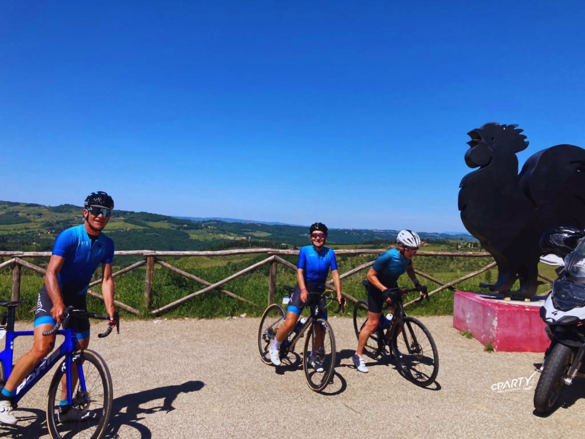 Cyclisme en Toscane de Florence aux Strade Bianche
