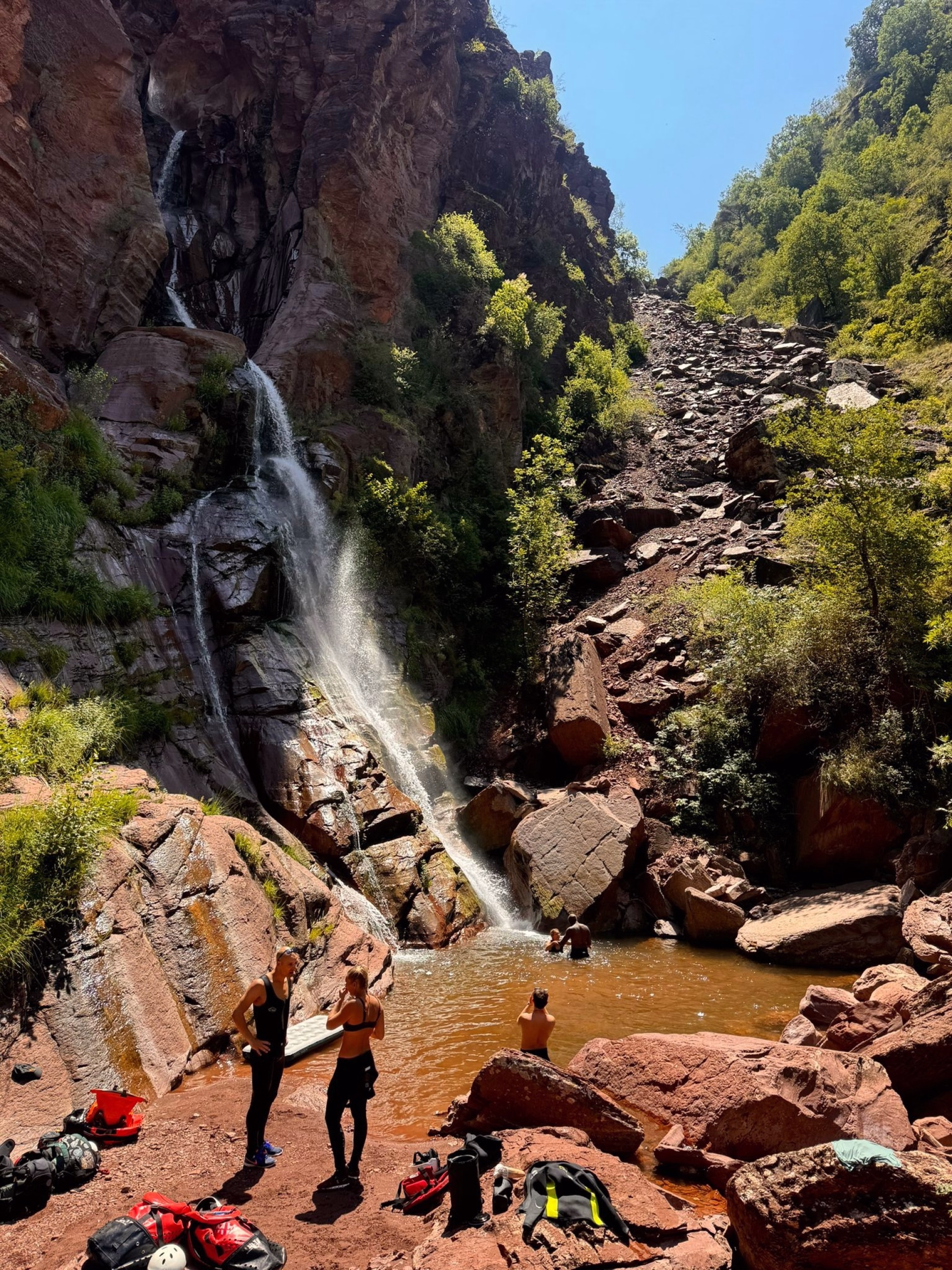 Randonnée et packraft dans le canyon de Daluis et la vallée du Var