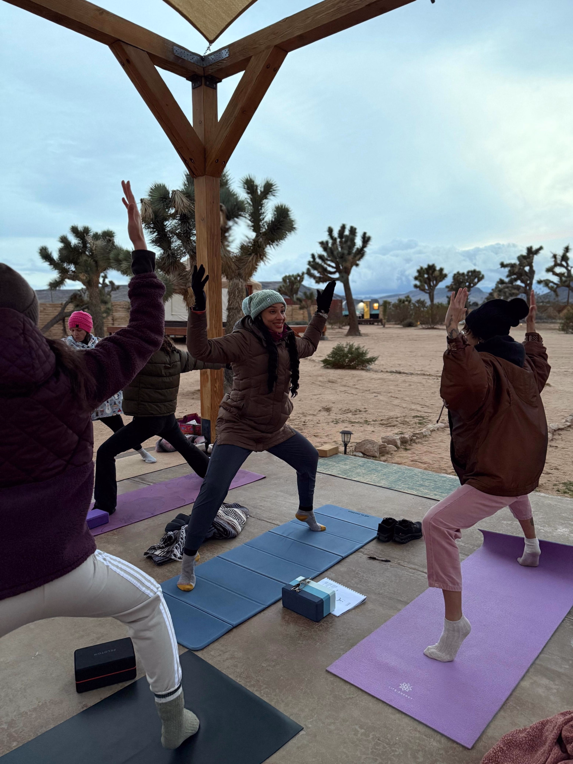 Désert sauvage — 6 jours de yoga & d'aventure à Joshua Tree