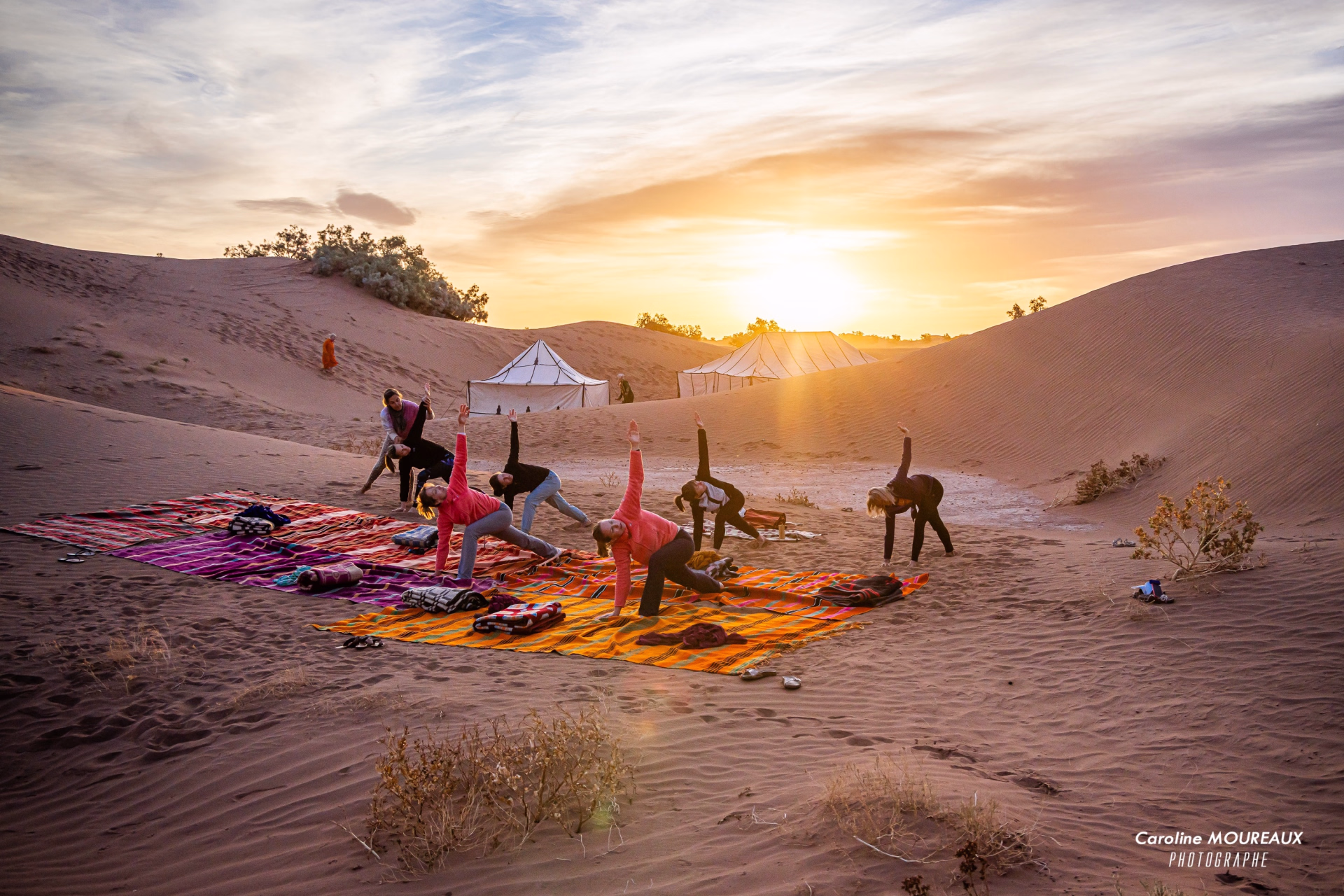 Voyage marche et yoga au cœur du Sahara