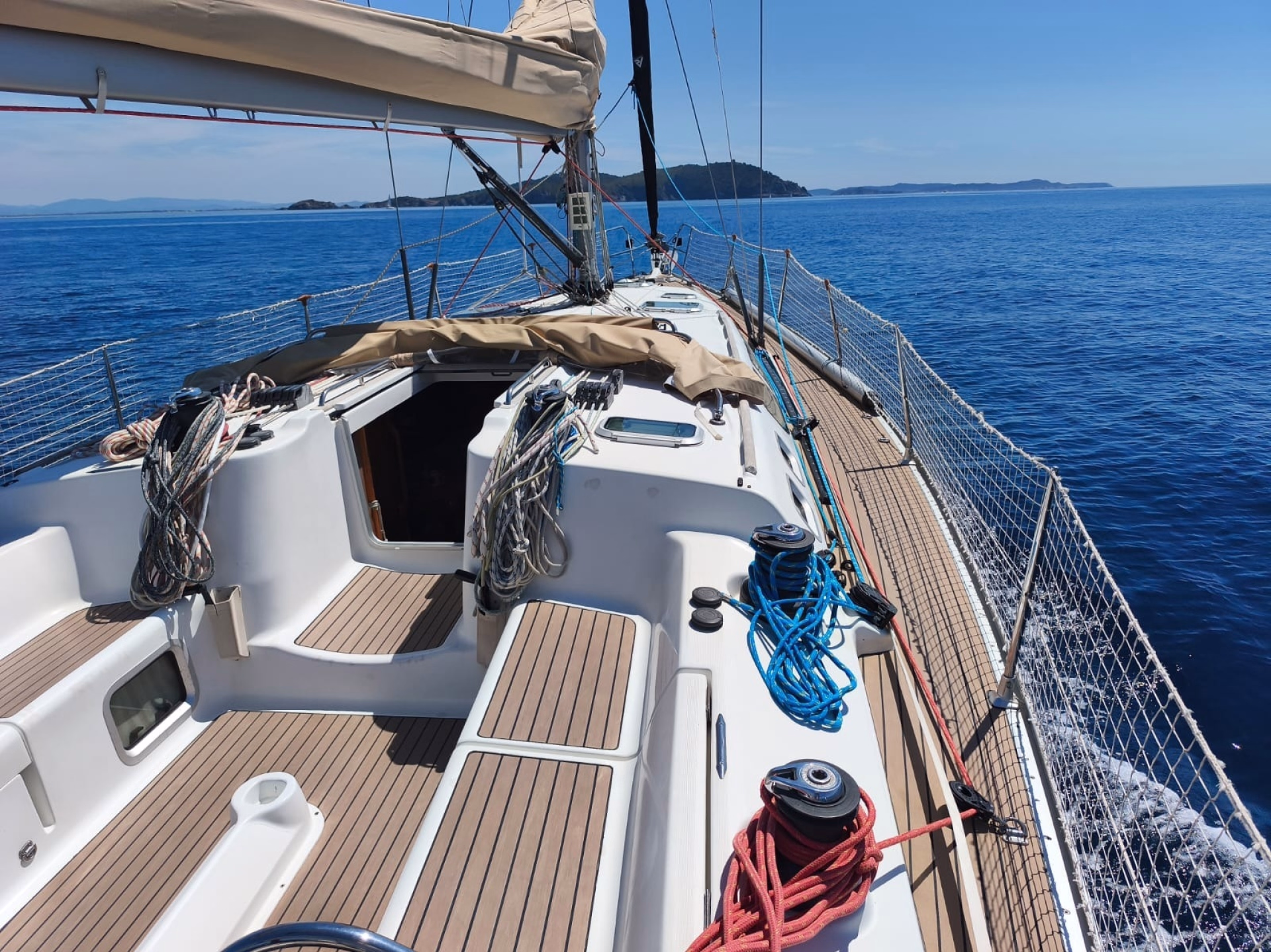 🚢 Bateau de croisière à voile - Jours 1 à 4