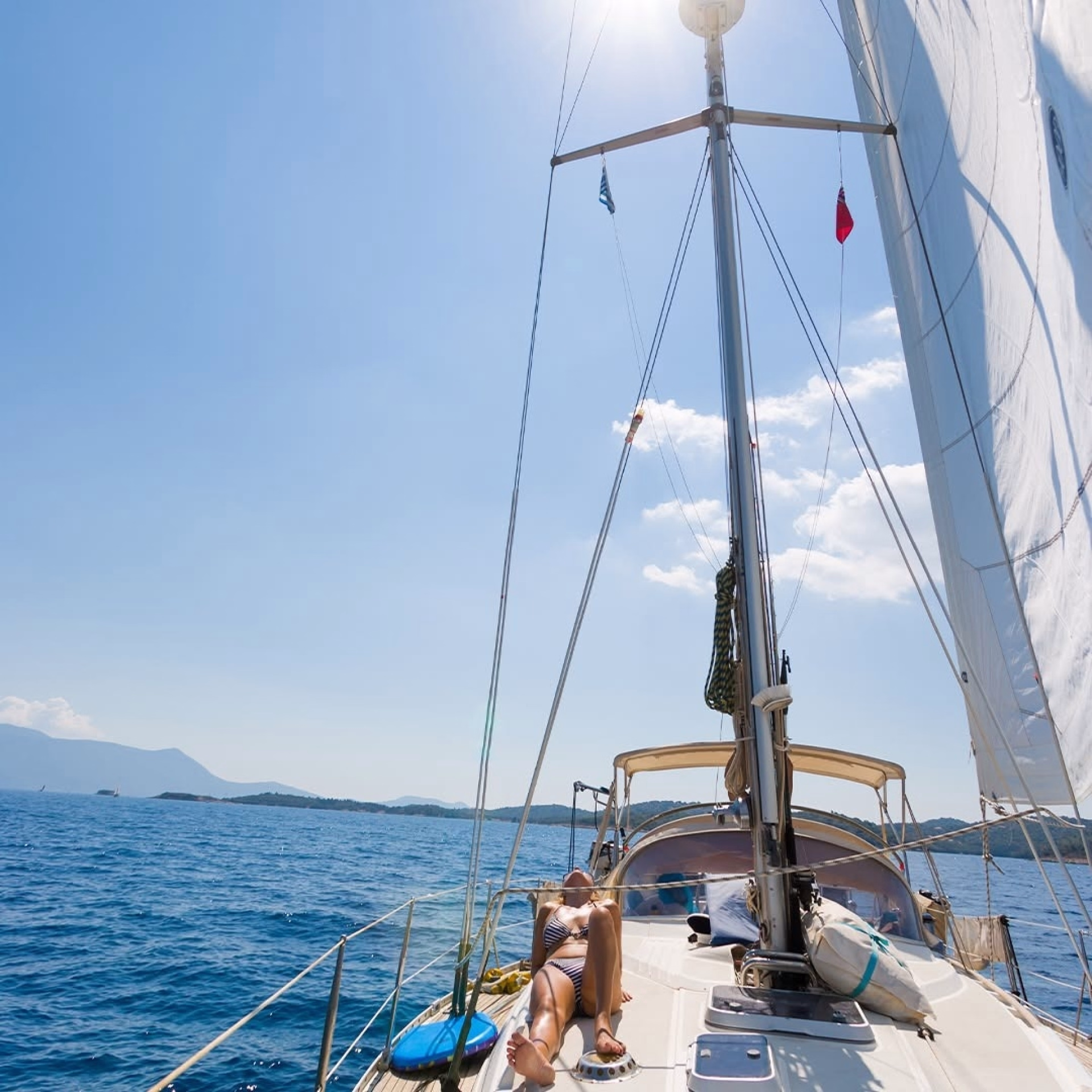 🚢 Bateau de croisière à voile - Jours 1 à 7