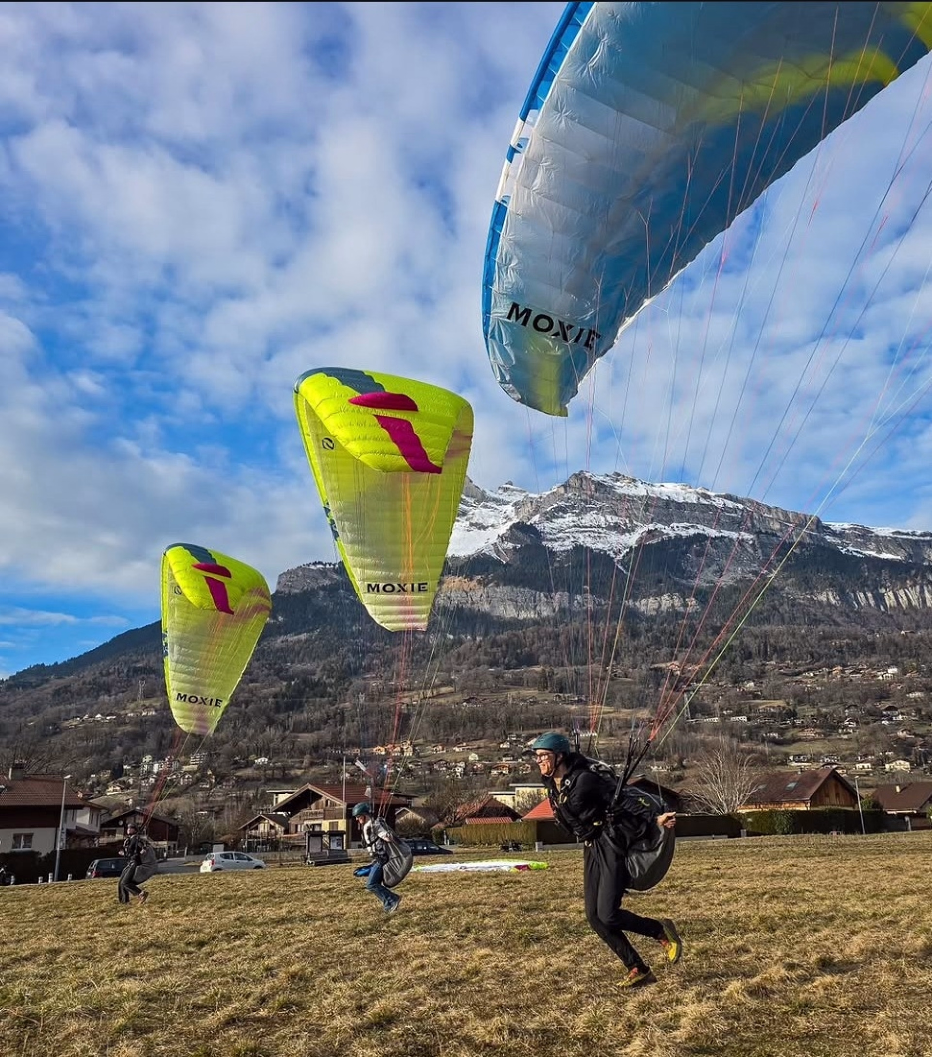 Week-end parapente à Passy
