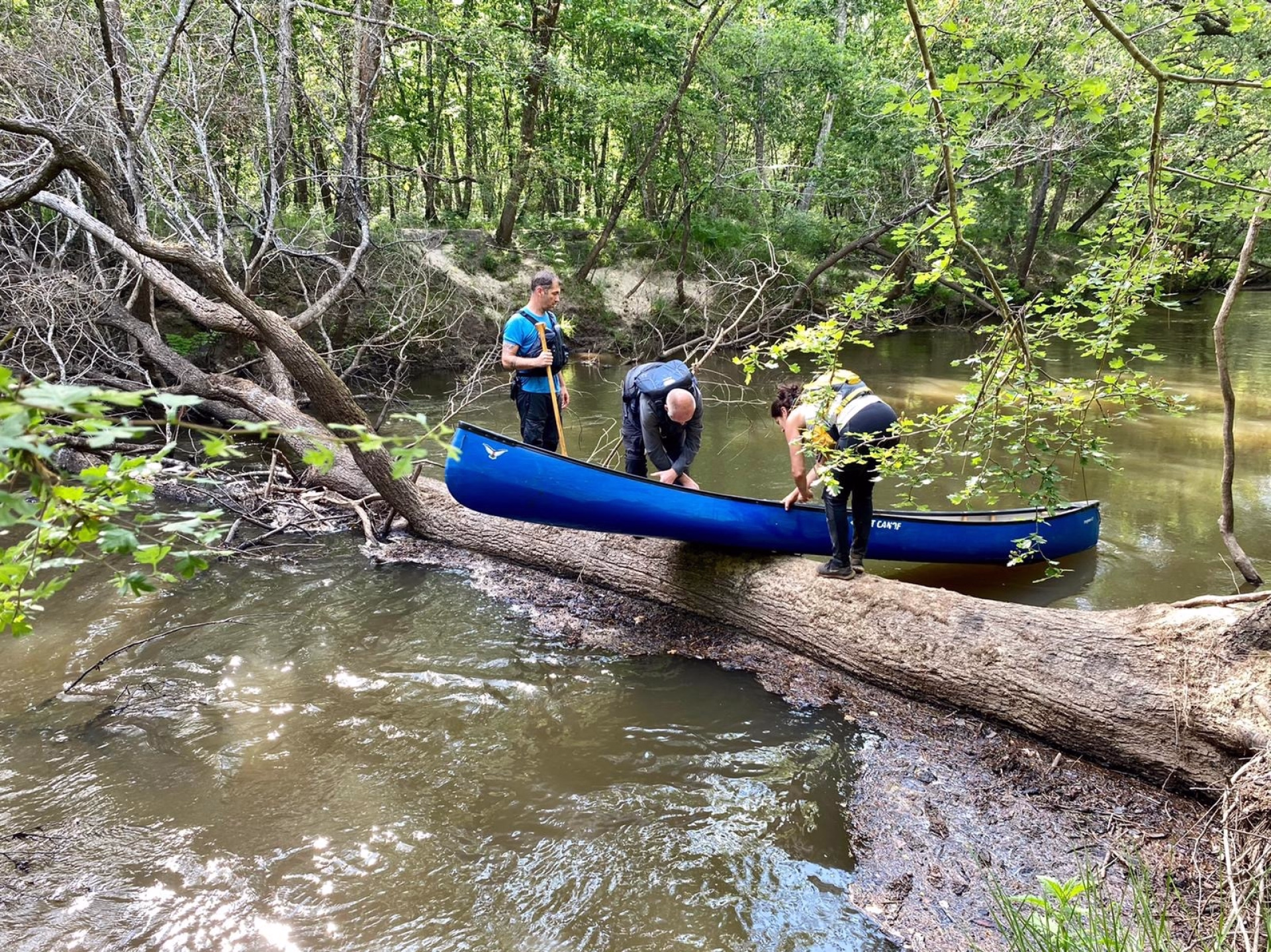 Micro-aventure canoë et bushcraft à Sarlat