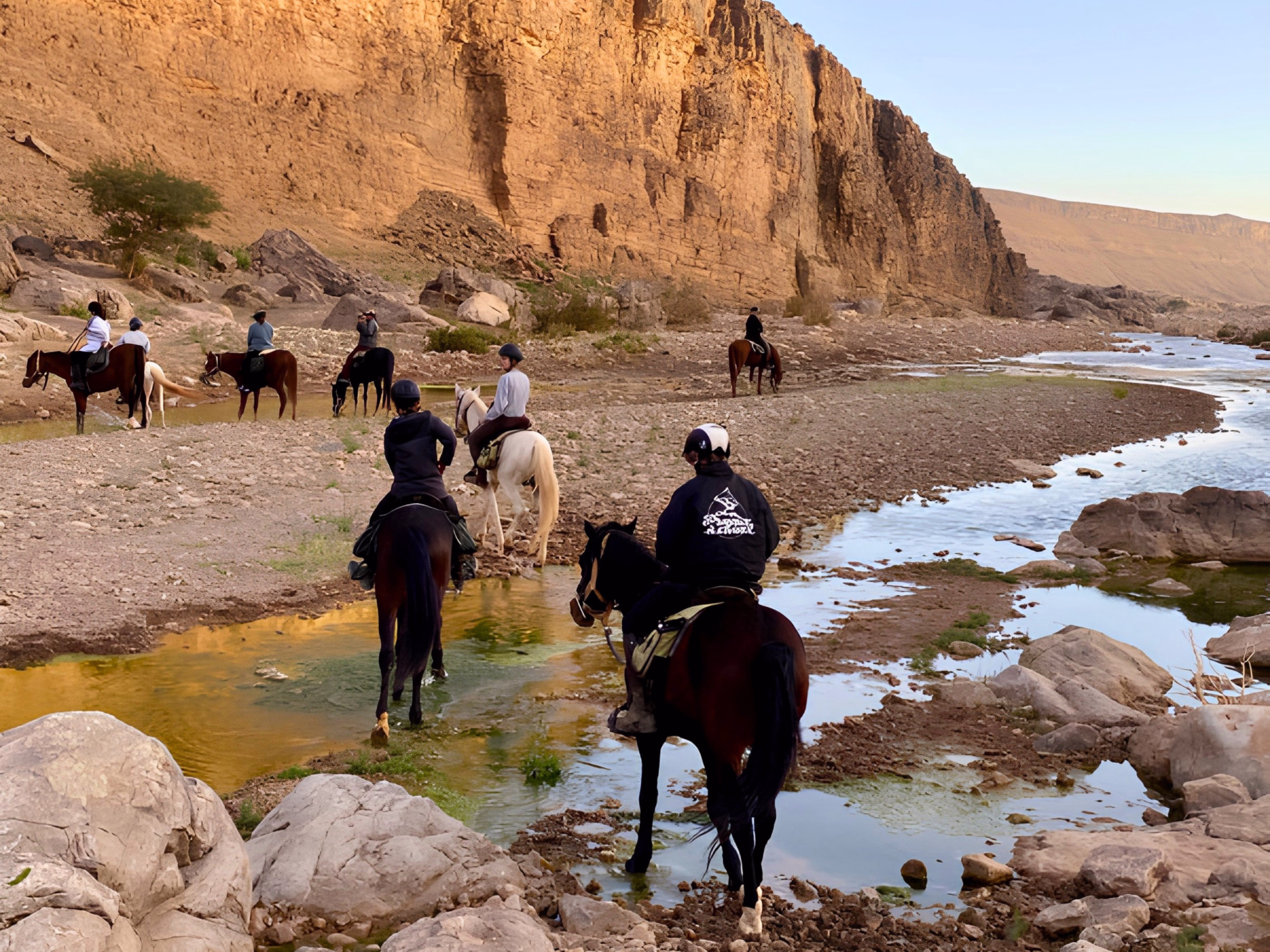 Randonnée équestre dans le désert du Sahara