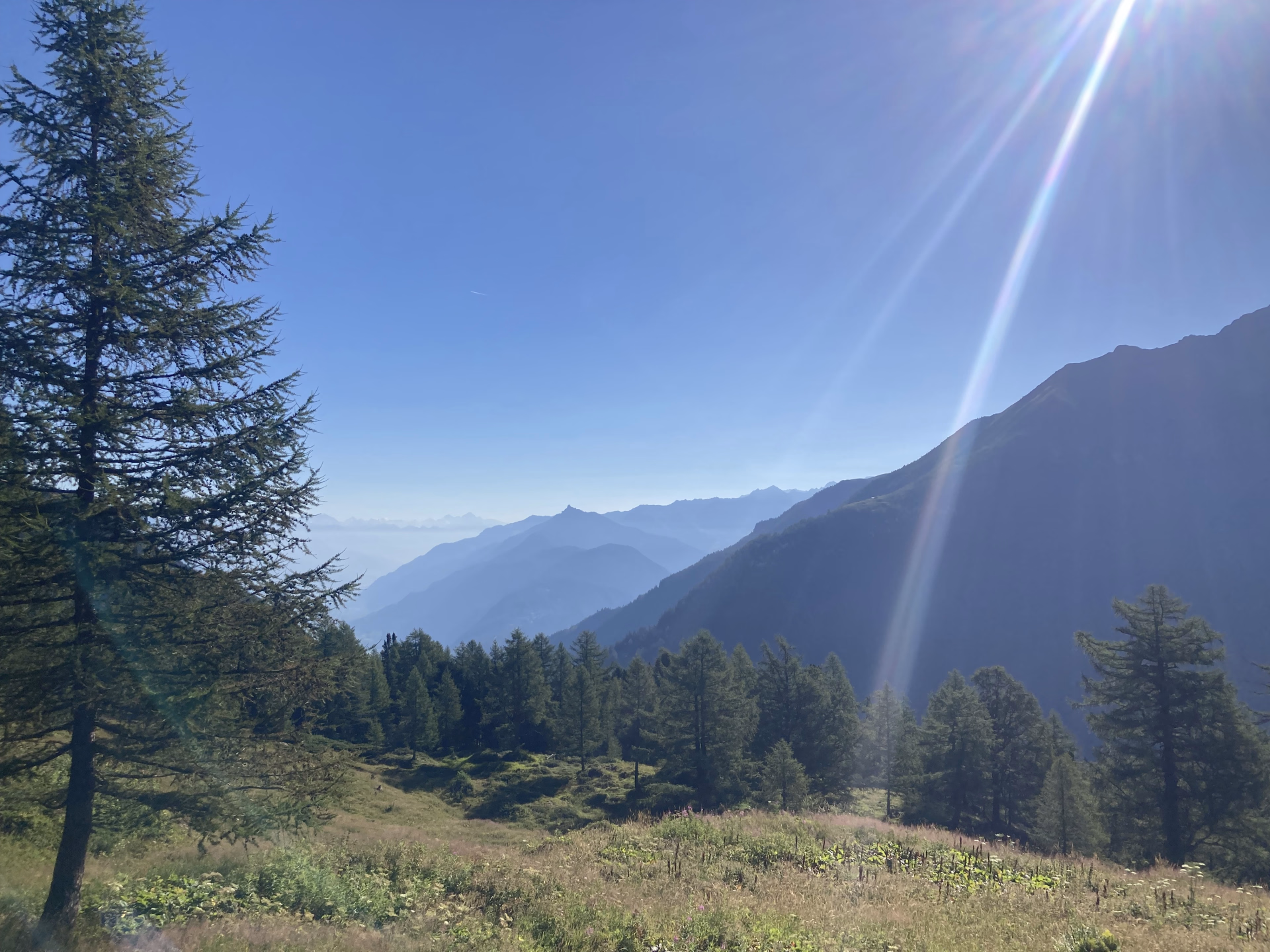 Le Tour du Mont-Blanc sous tente