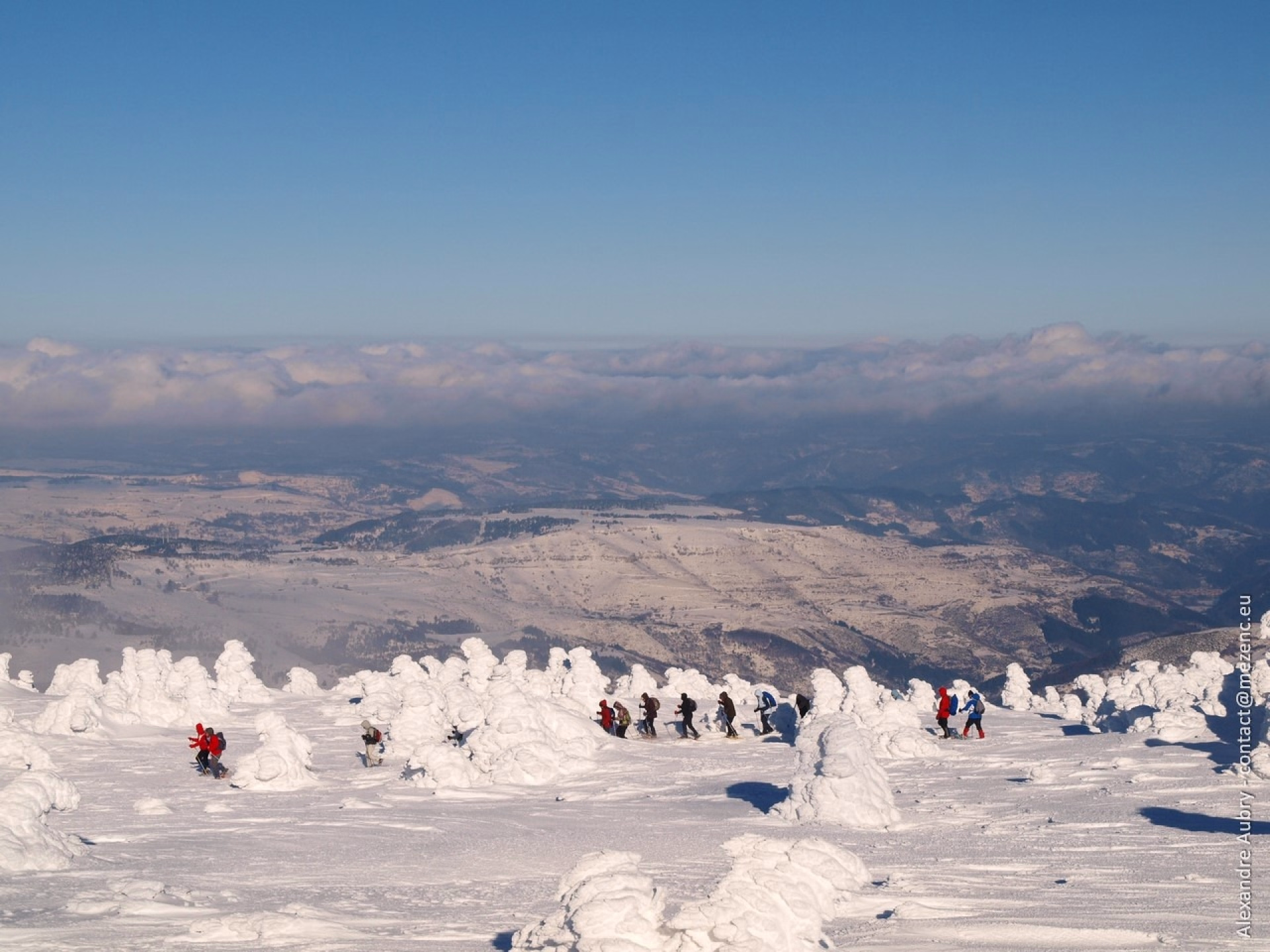 Séjour raquettes à la découverte du massif Mézenc-Gerbier