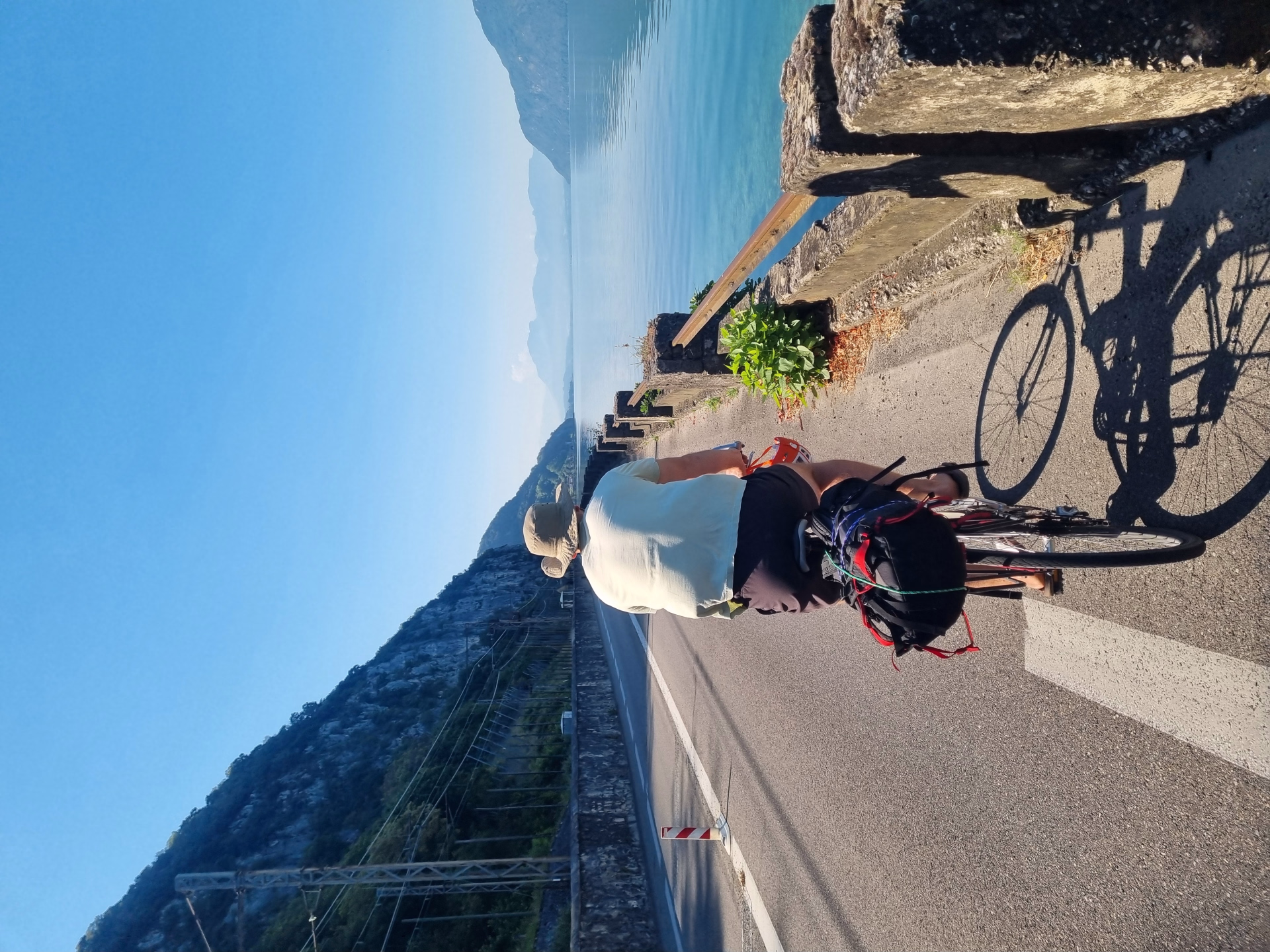 Séjour escalade et itinérance à vélo le long de la via Rhôna