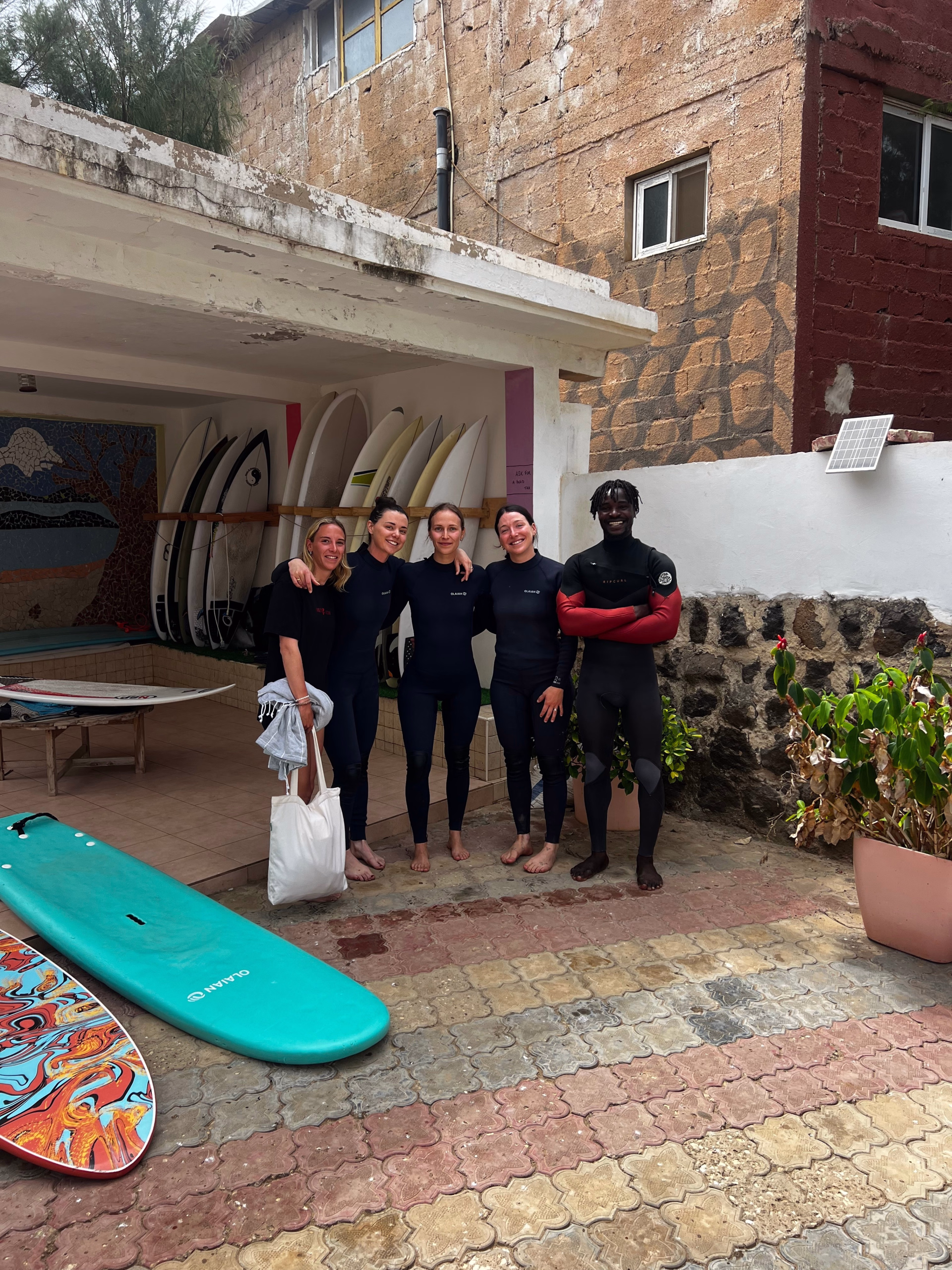 L'excellence du surf, au cœur de l'île de Ngor au large du Sénégal