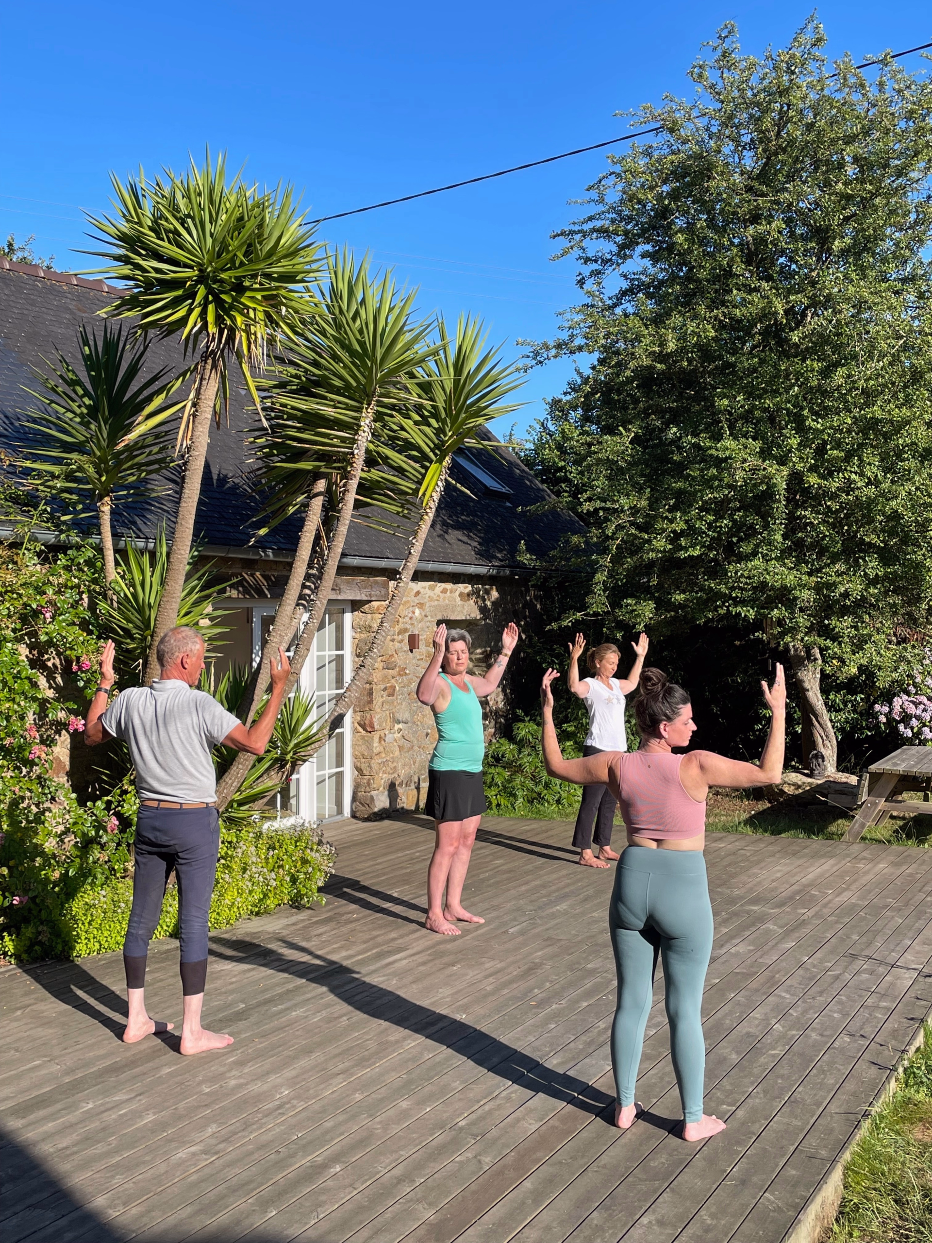 Stage privé de yoga et déconnexion en Côtes d'Armor