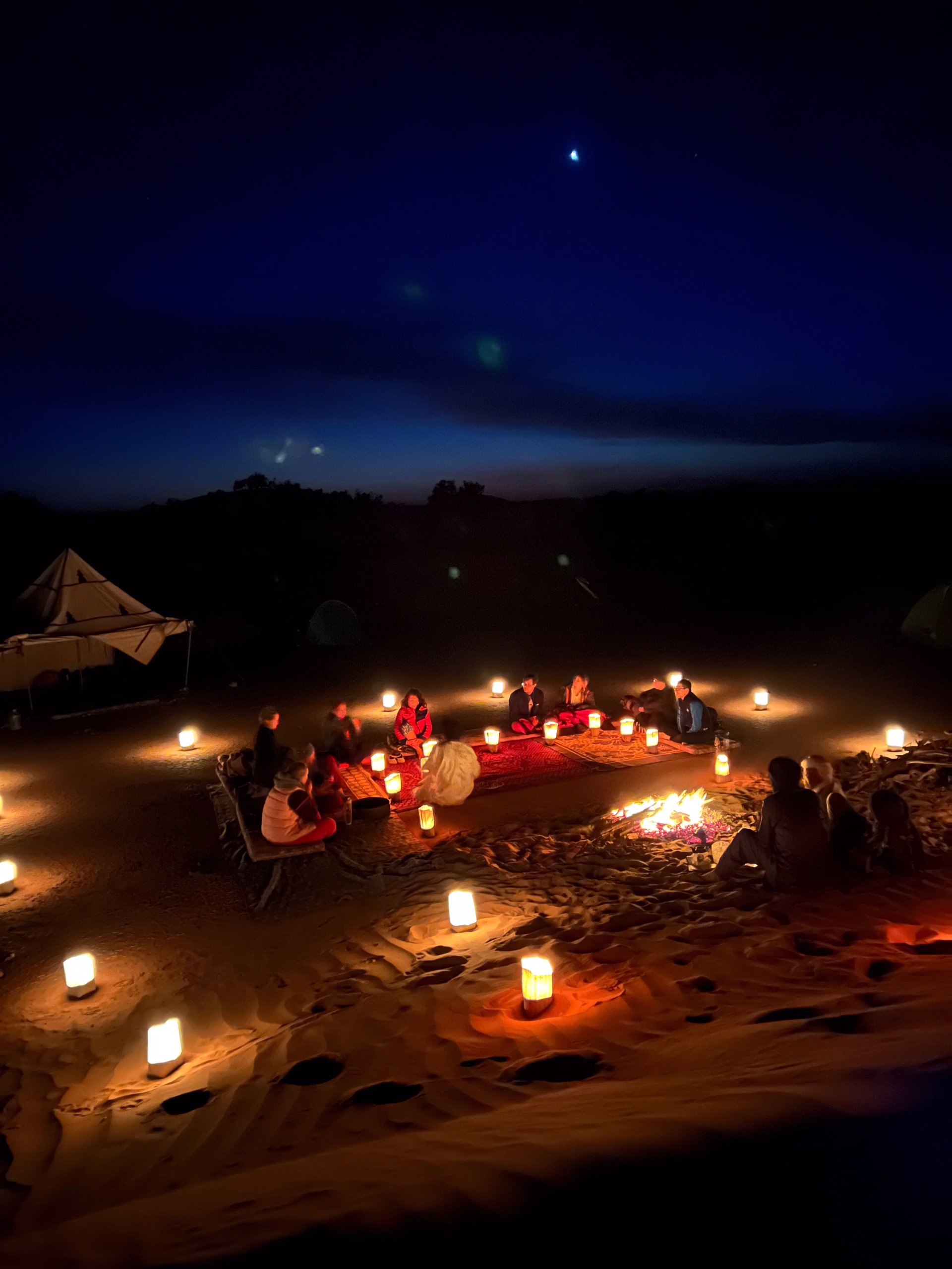 6 jours de voyage à pied dans le désert marocain