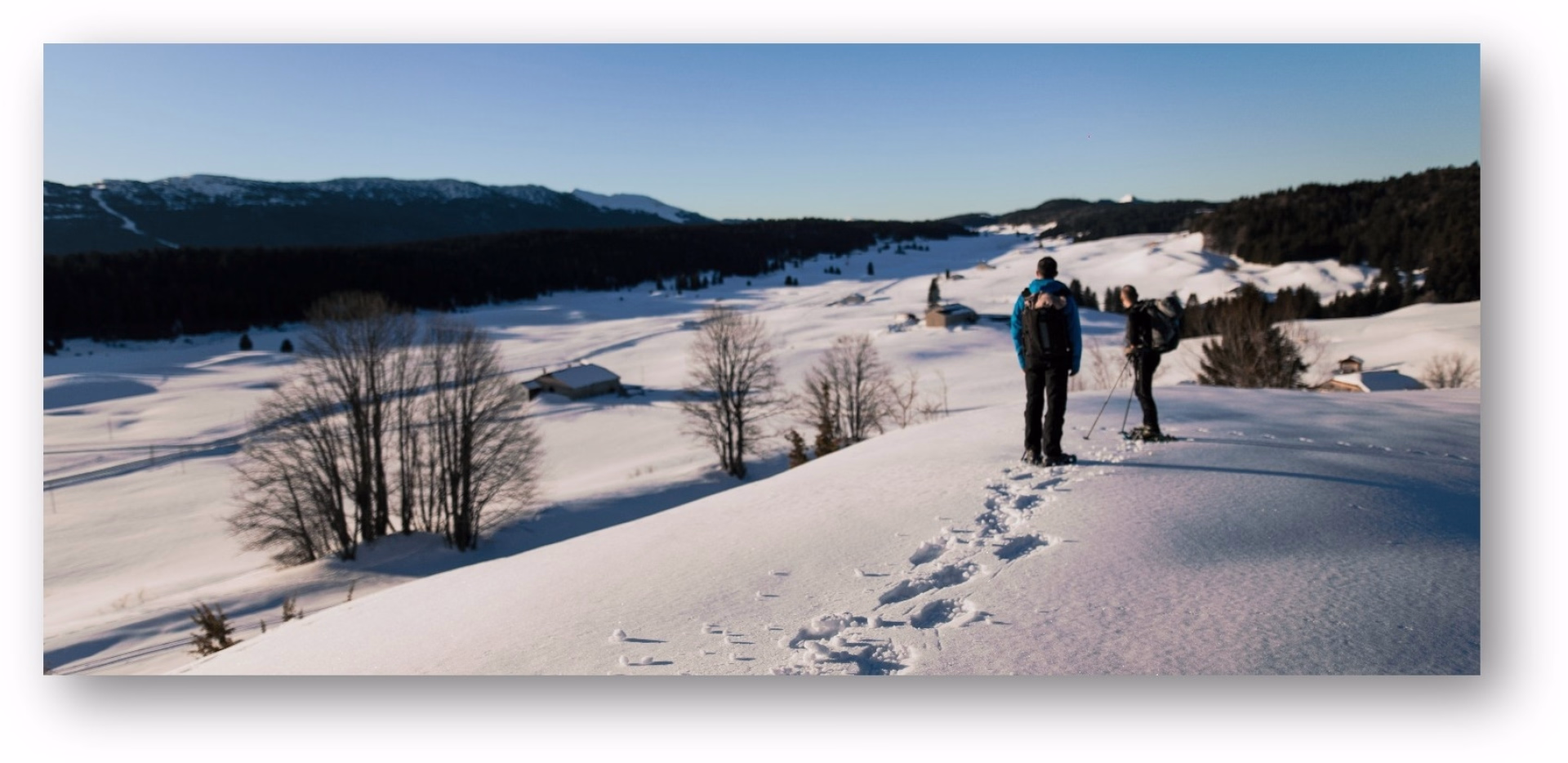 Randonnée en raquettes dans les Hautes Combes du Jura
