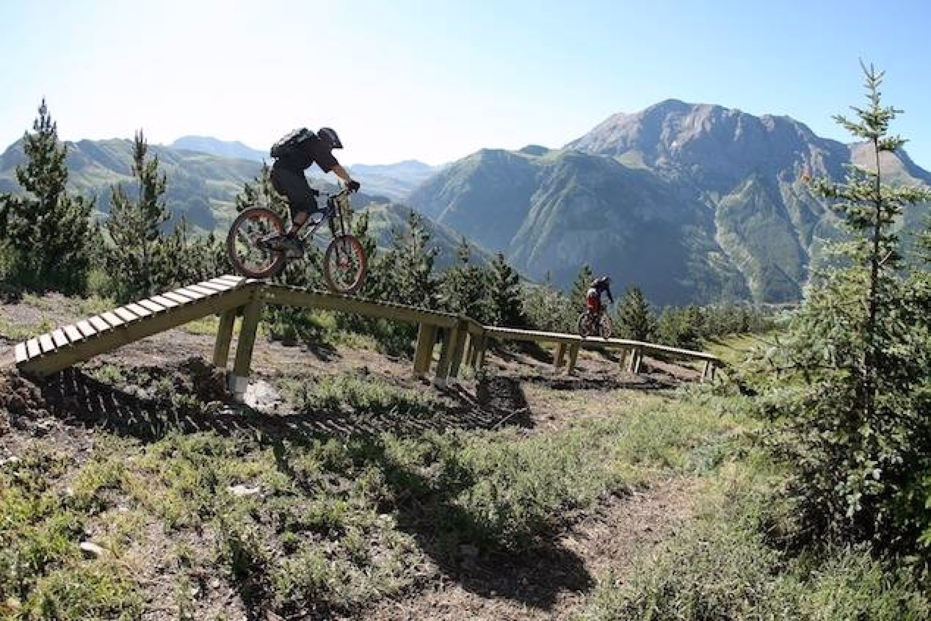 Long week-end VTT de descente à Orcières dans les Alpes