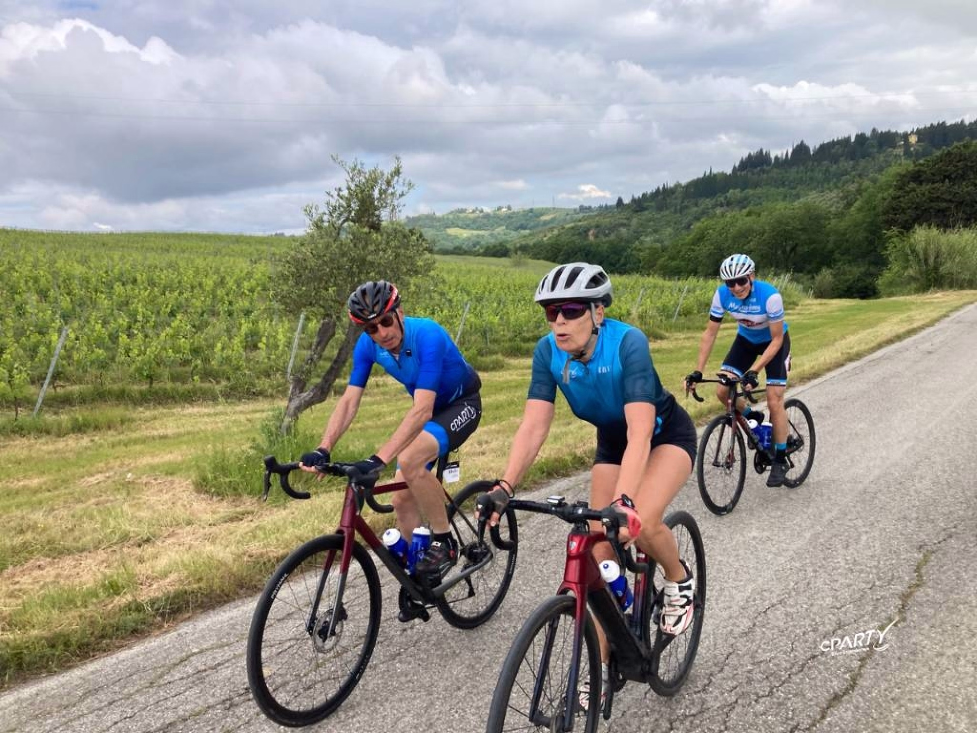 Cyclisme en Toscane de Florence aux Strade Bianche
