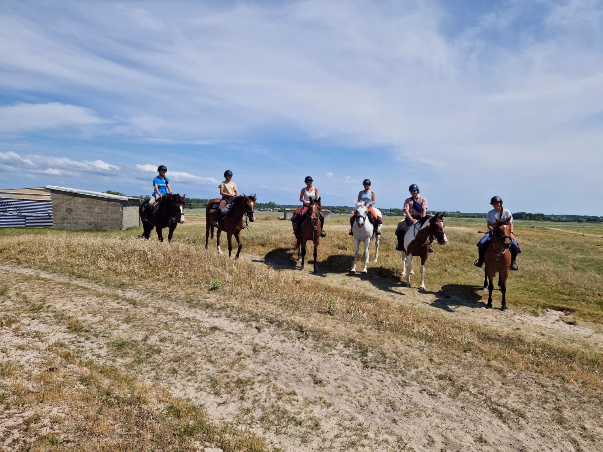 Reiten zu den Stränden von La Vanlée