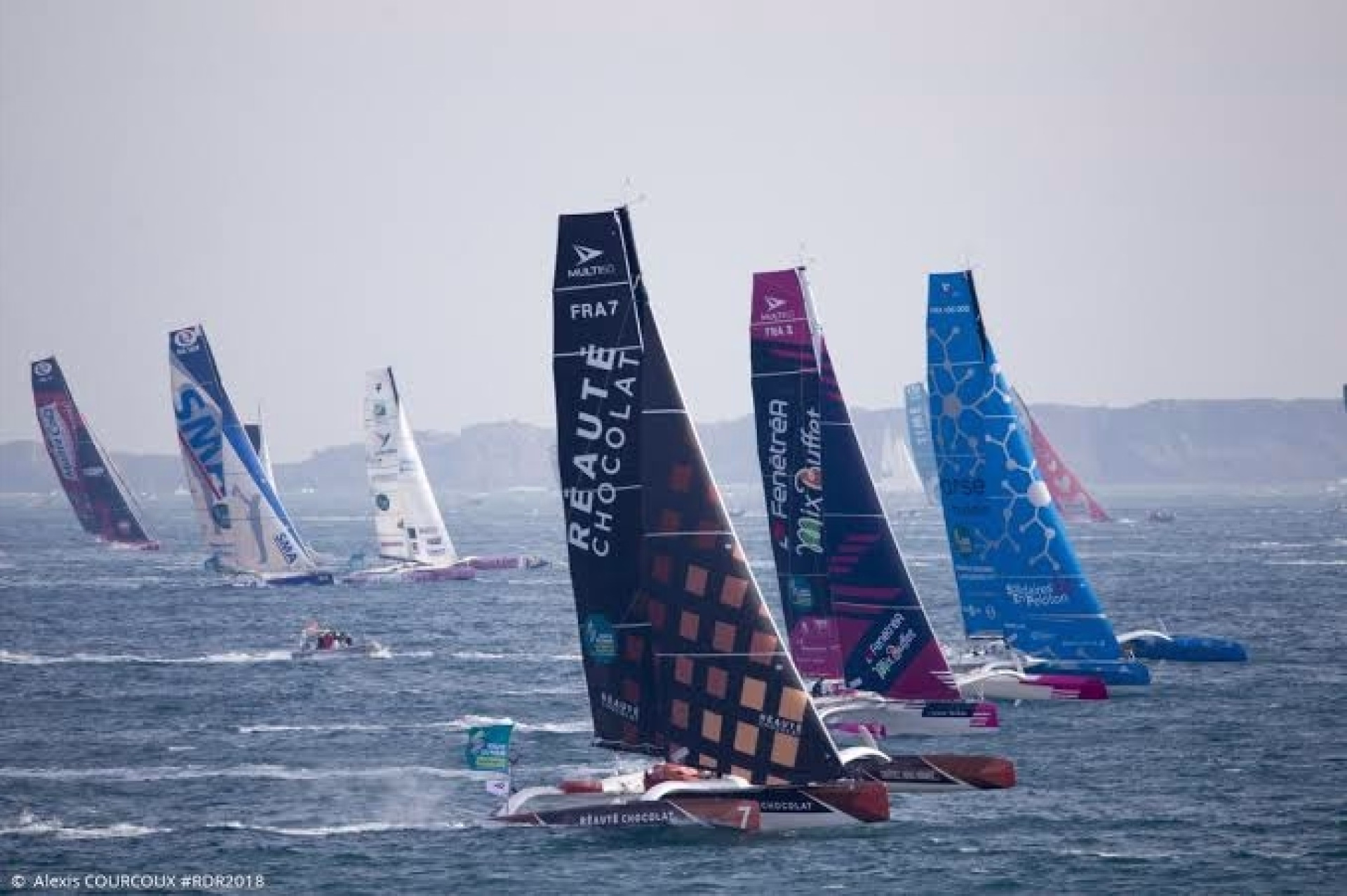 La Route du Rhum depuis la mer : vivez le grand départ