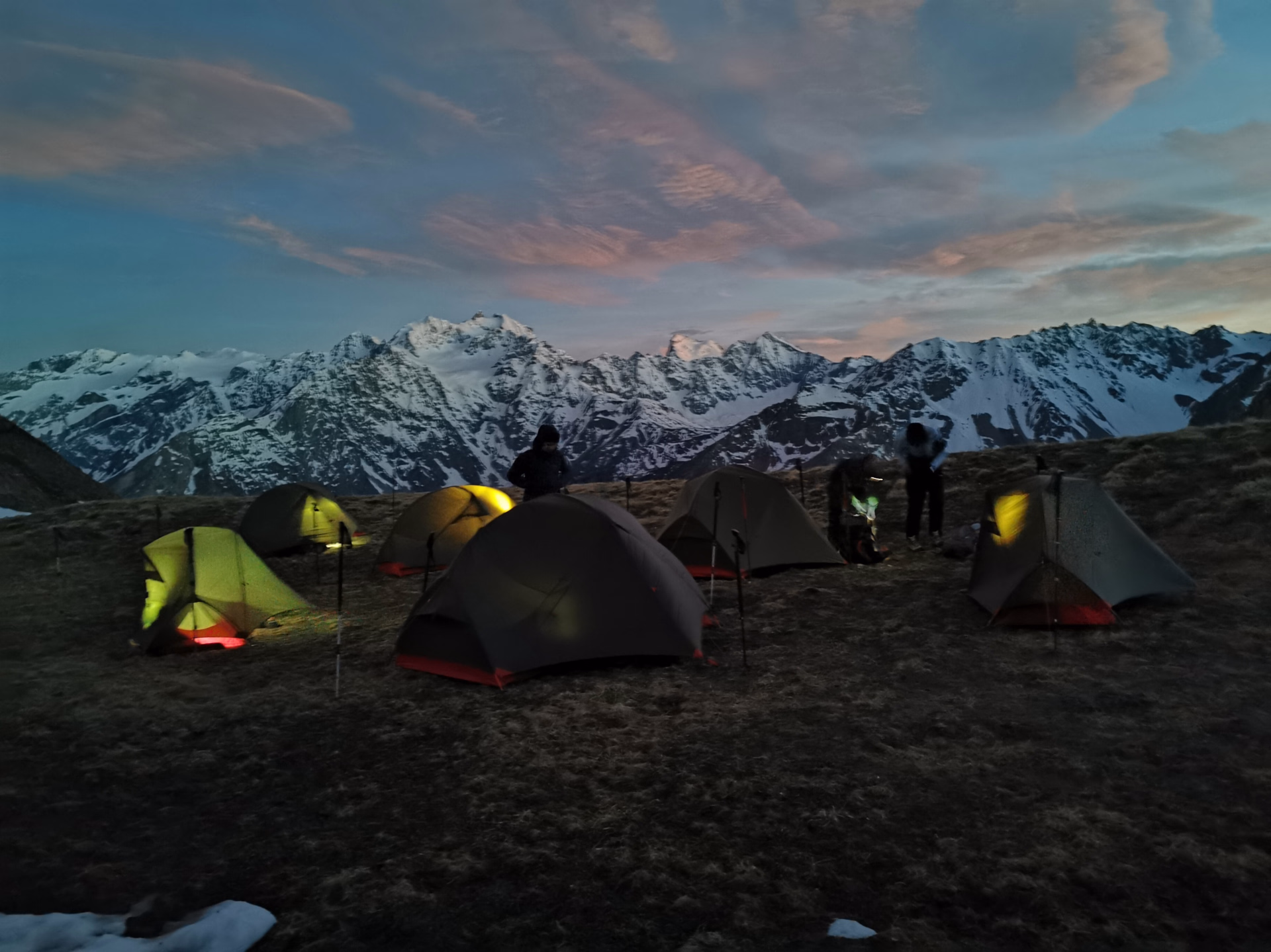 ⛺️ Bivouac / Tente - Jours 1 à 4