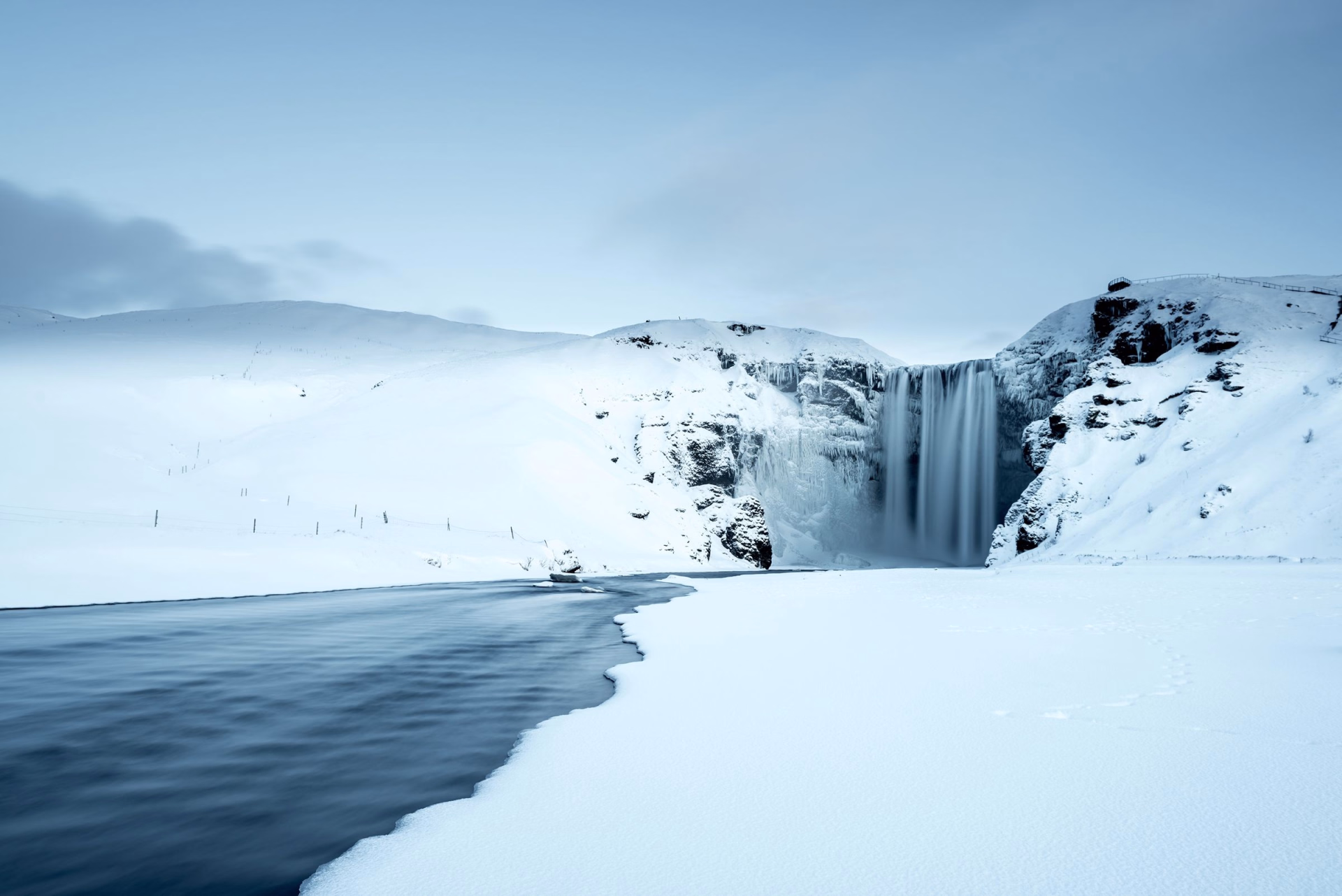 Randonnée sur glacier et aurores boréales : la côte sud islandaise