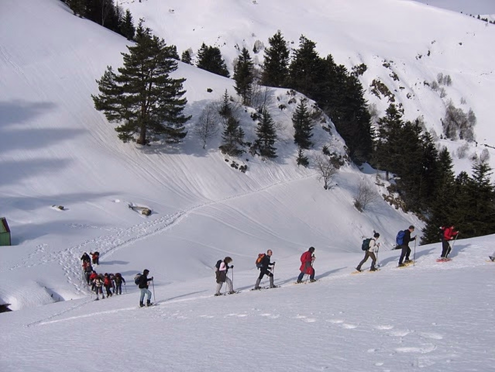 Réveillon en raquettes au refuge de Montgarri dans les Pyrénées