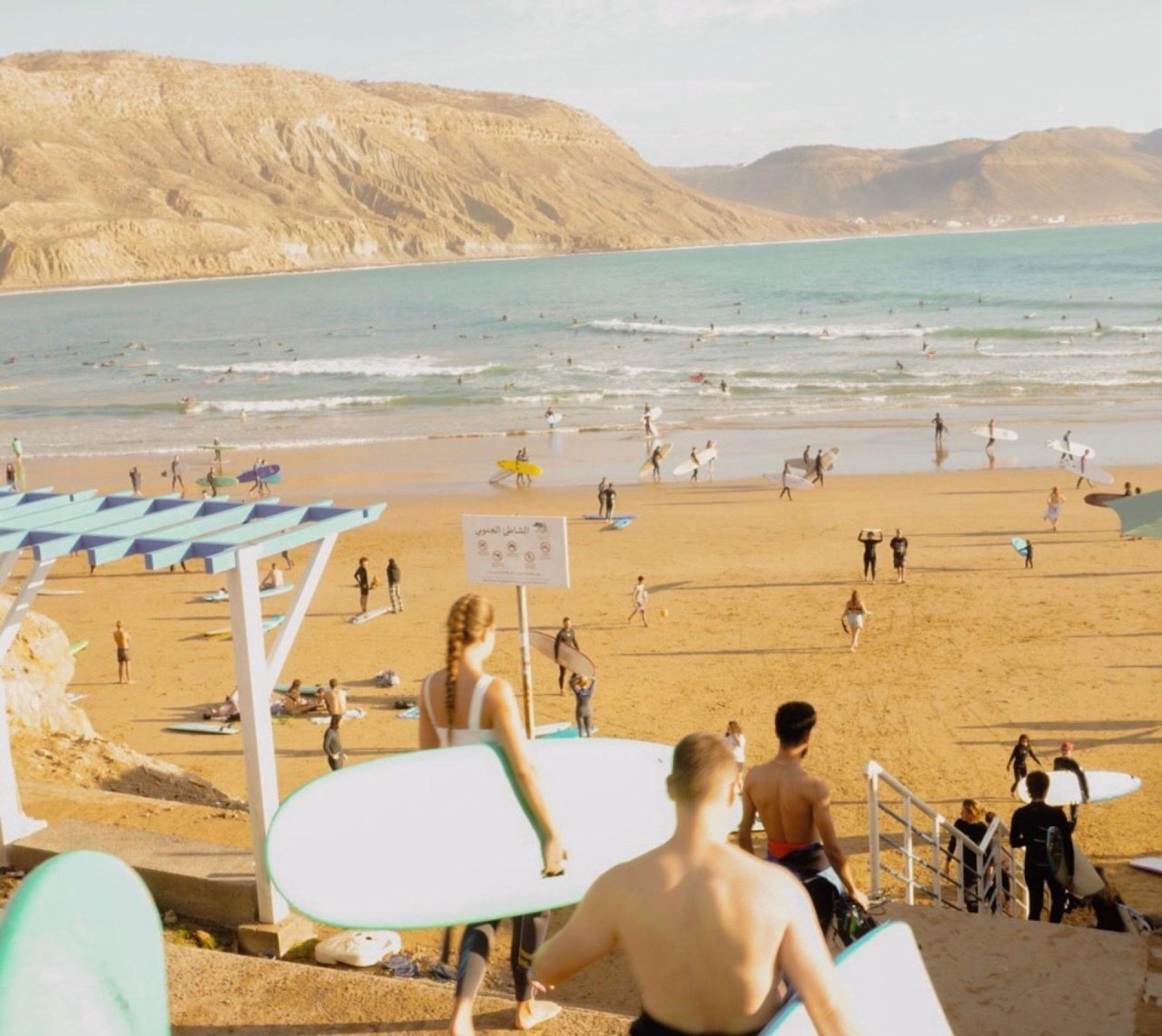 Surf coaching et immersion océan à Imsouane Maroc
