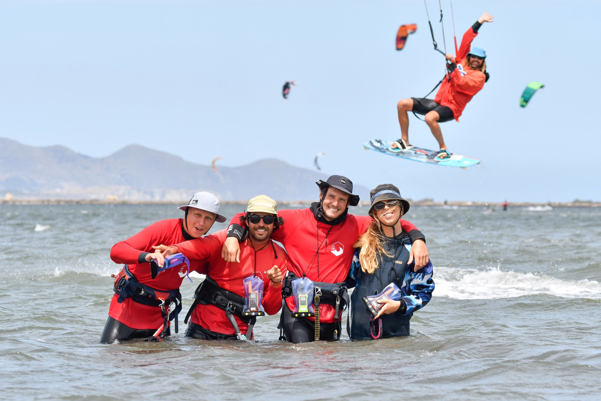Apprentissage du kitesurf en Sicile