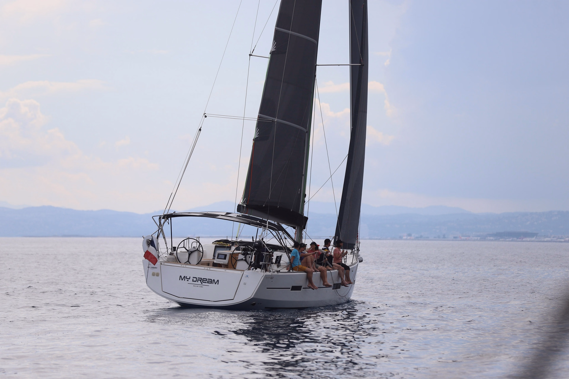 Stage de voile croisière 7 jours en Méditerranée départ de Golfe Juan