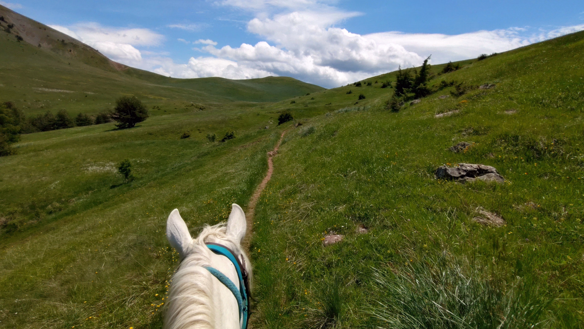 Tour des Monges à cheval